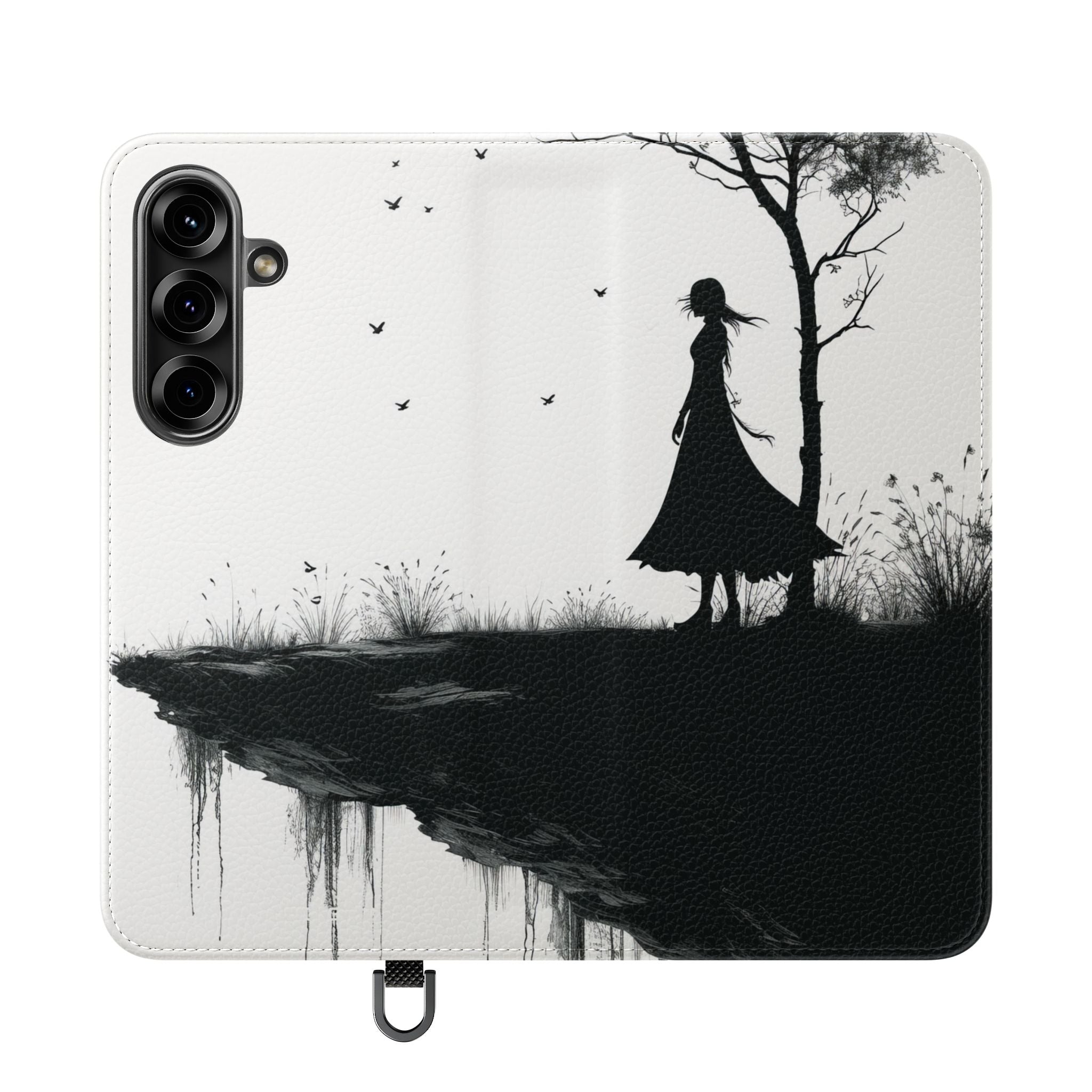 Cliff Silhouette - Samsung S25 Case - Wallet