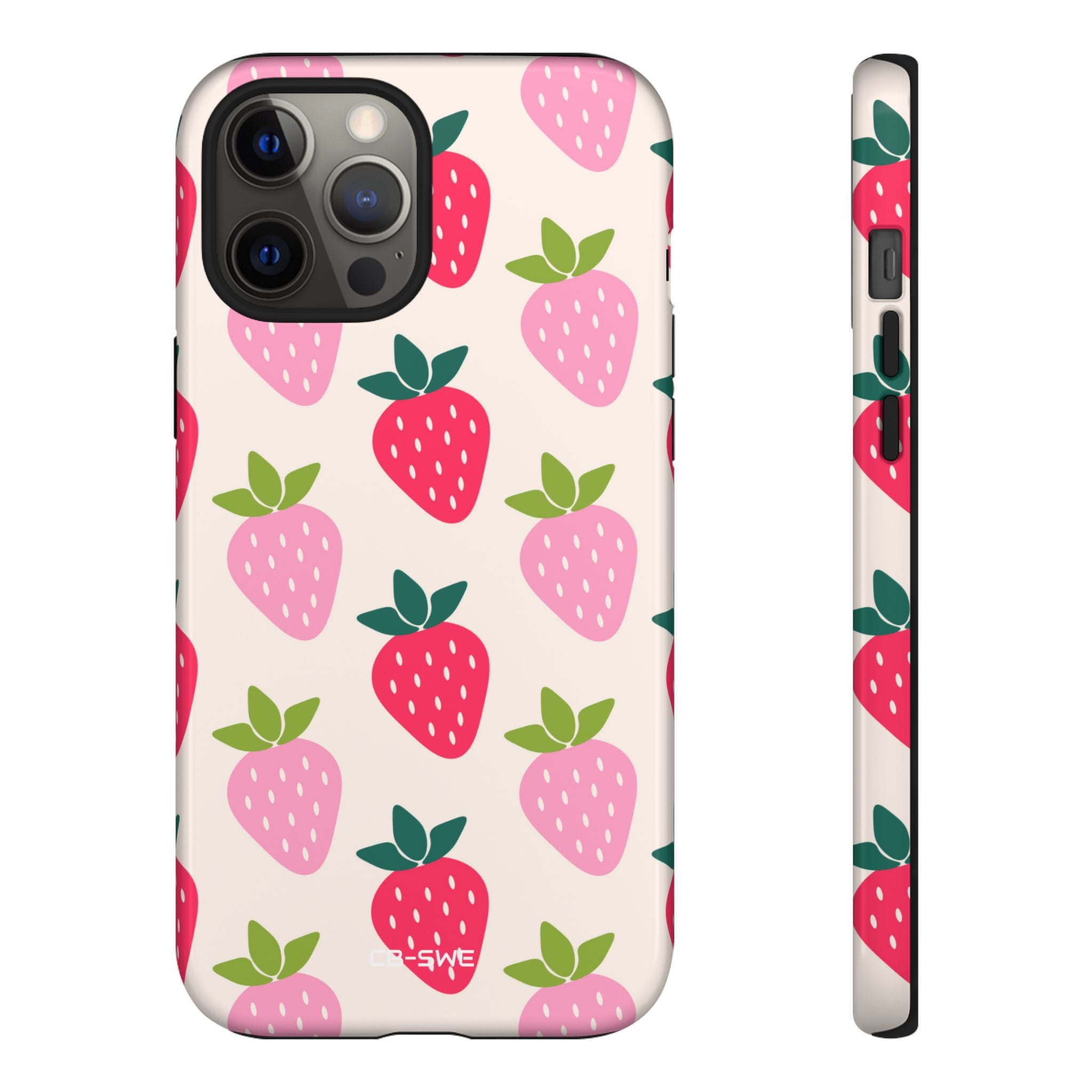 Vibrant Strawberry Rhythm - iPhone Case