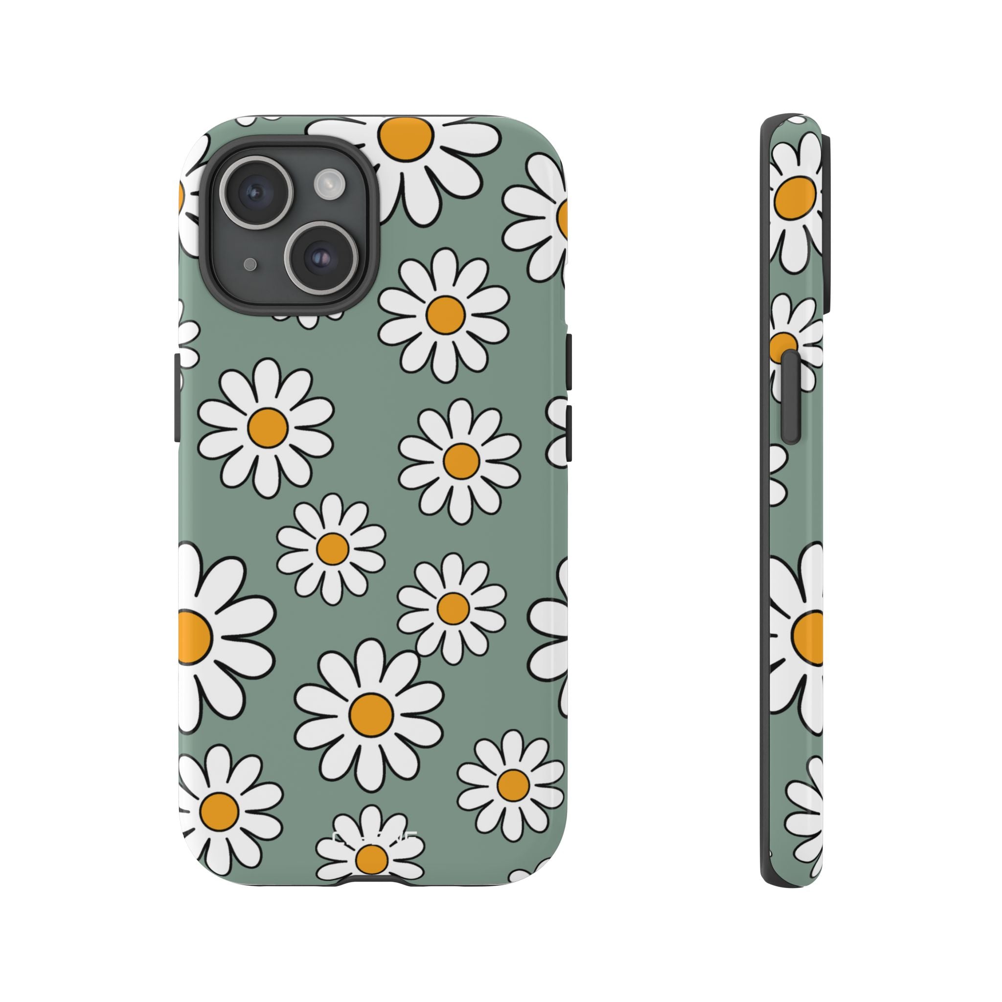 Daisies Dance Playfully - iPhone Case