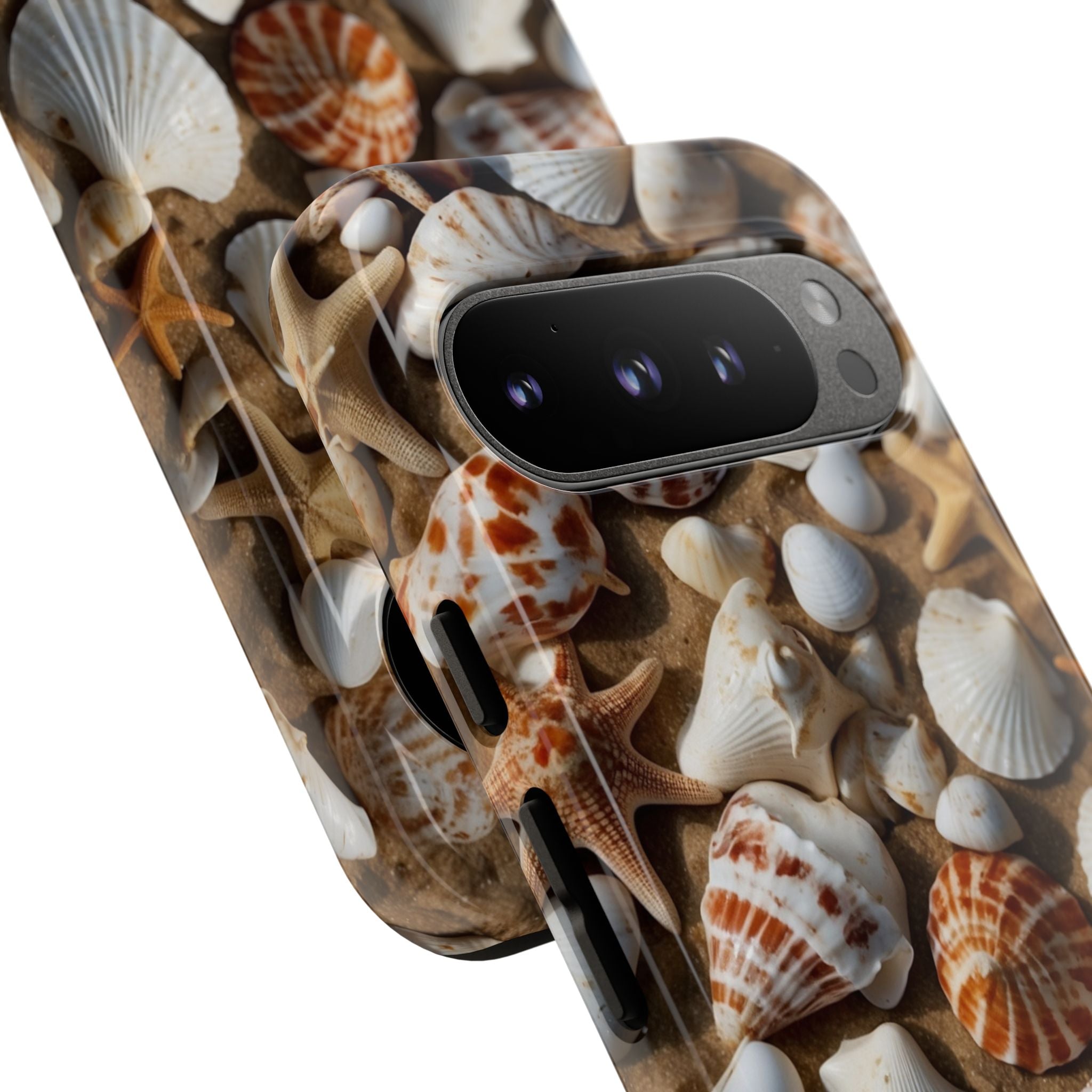 Seashells Embrace Shore - Google Pixel Case