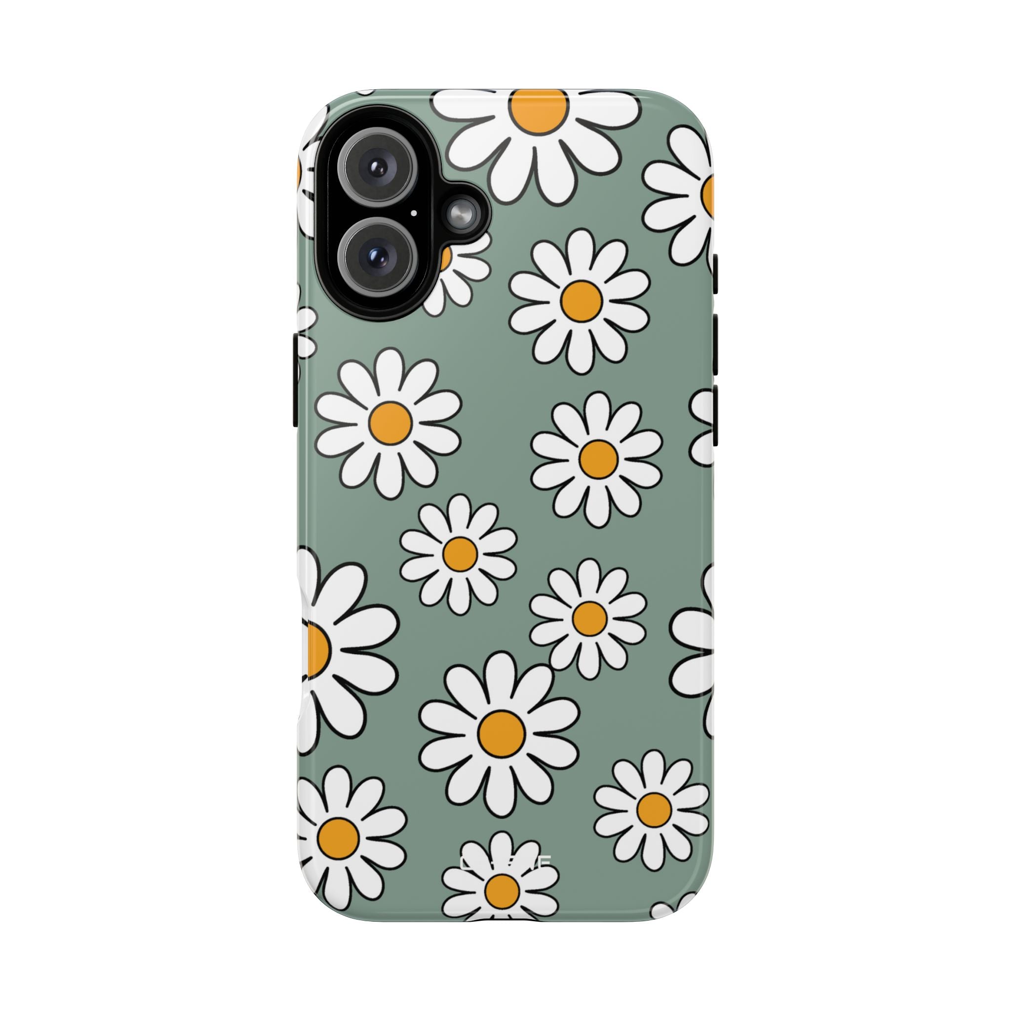 Daisies Dance Playfully - iPhone Case