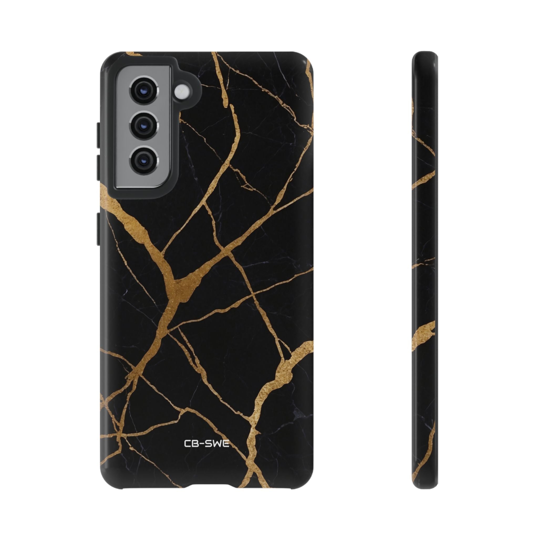 Golden Veins Twist - Samsung Case