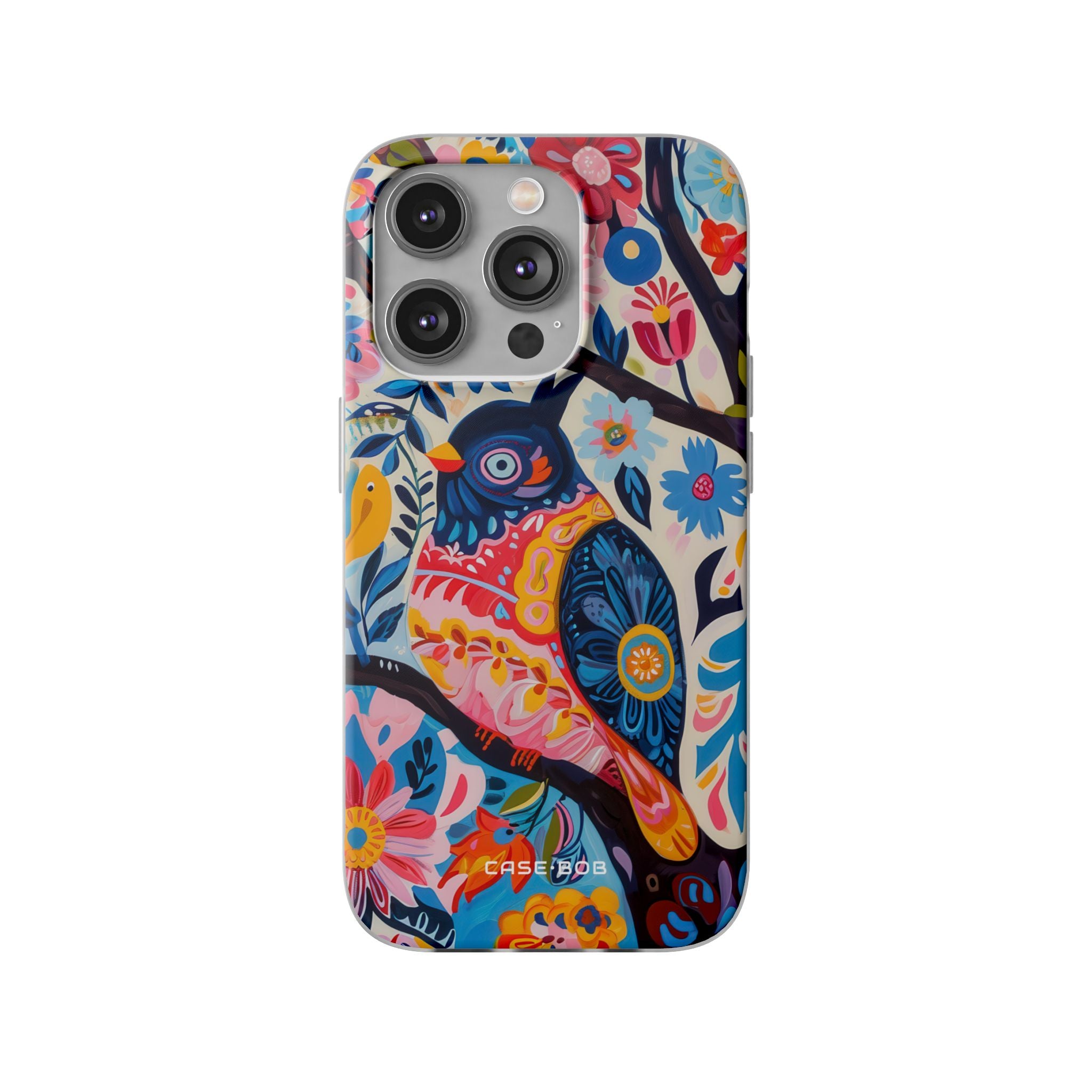 Owl Bloom iPhone 14 Pro Case - Soft