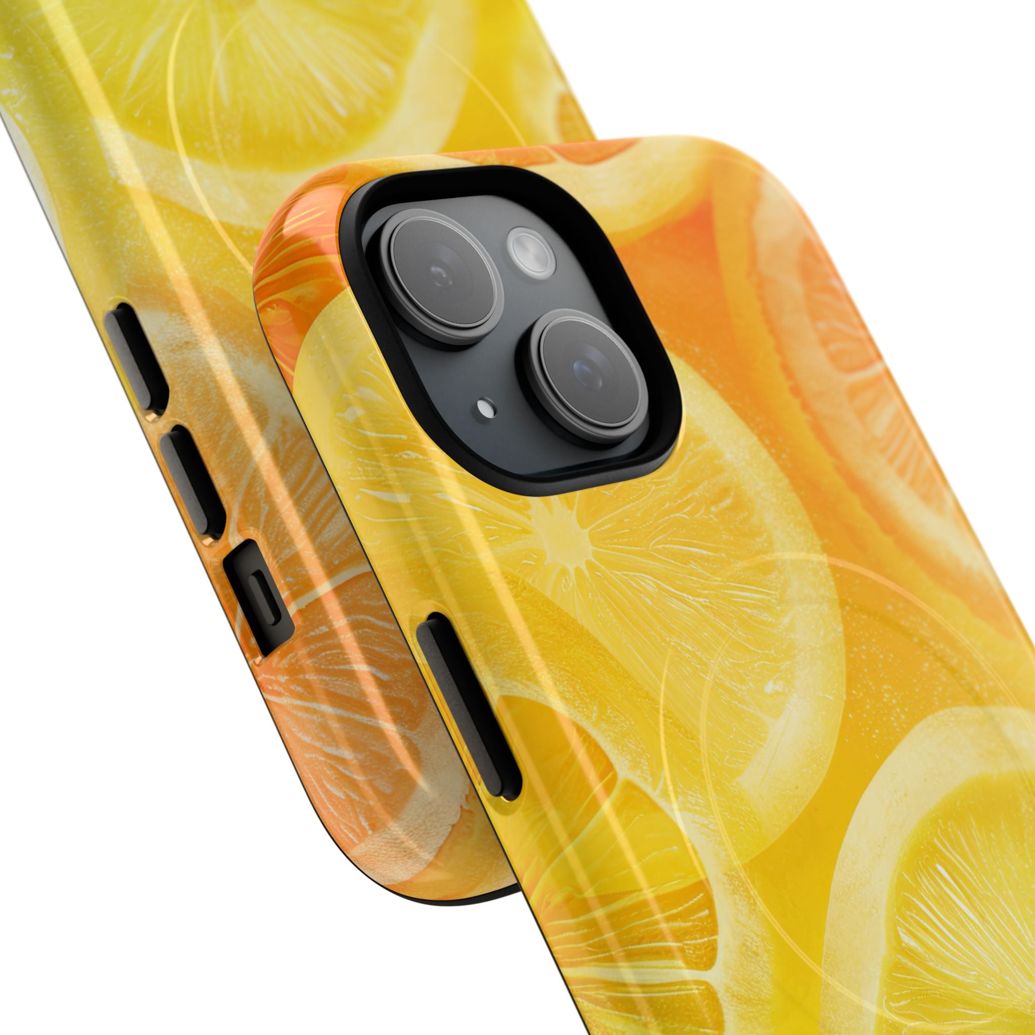 Citrus Splash Burst iPhone 15 - Tough+