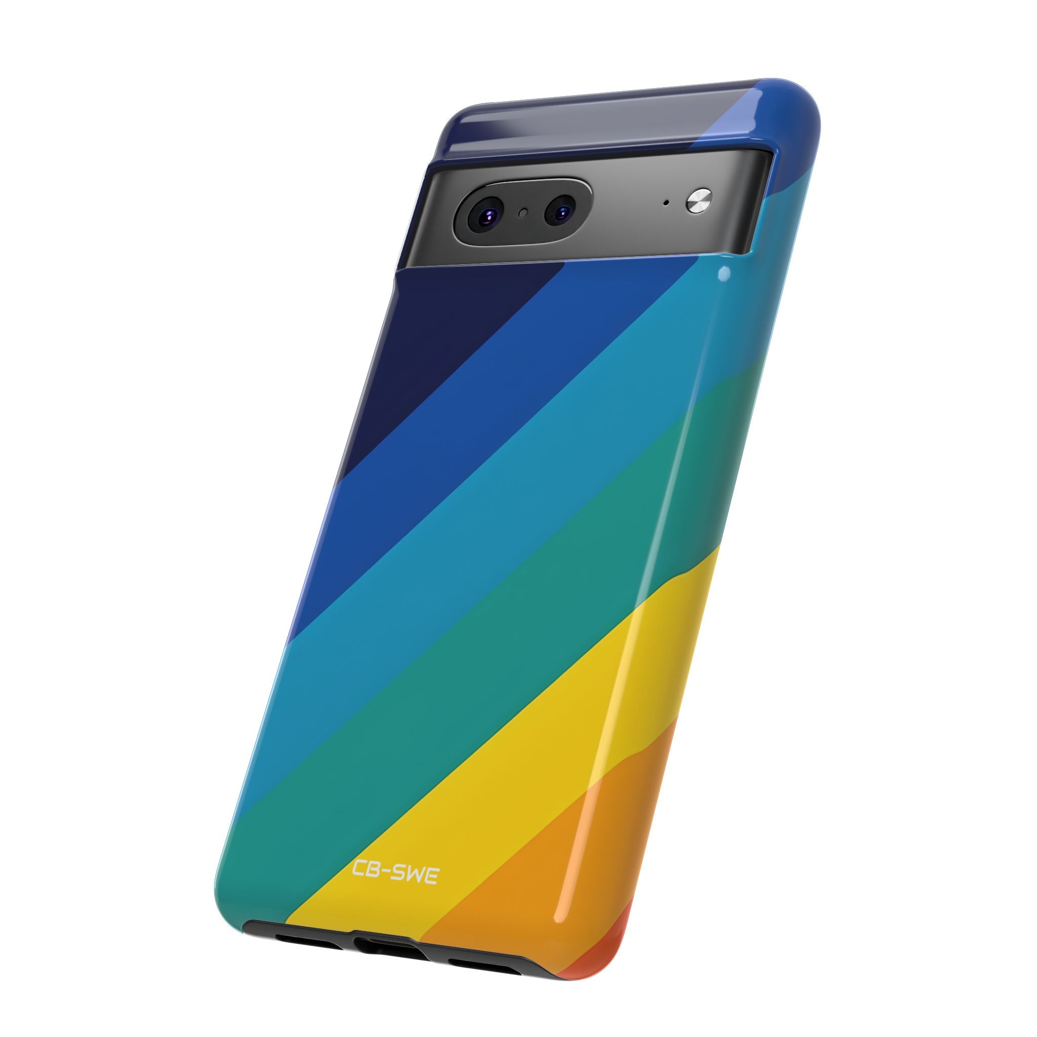 Diagonal Color Spectrum - Google Pixel Case