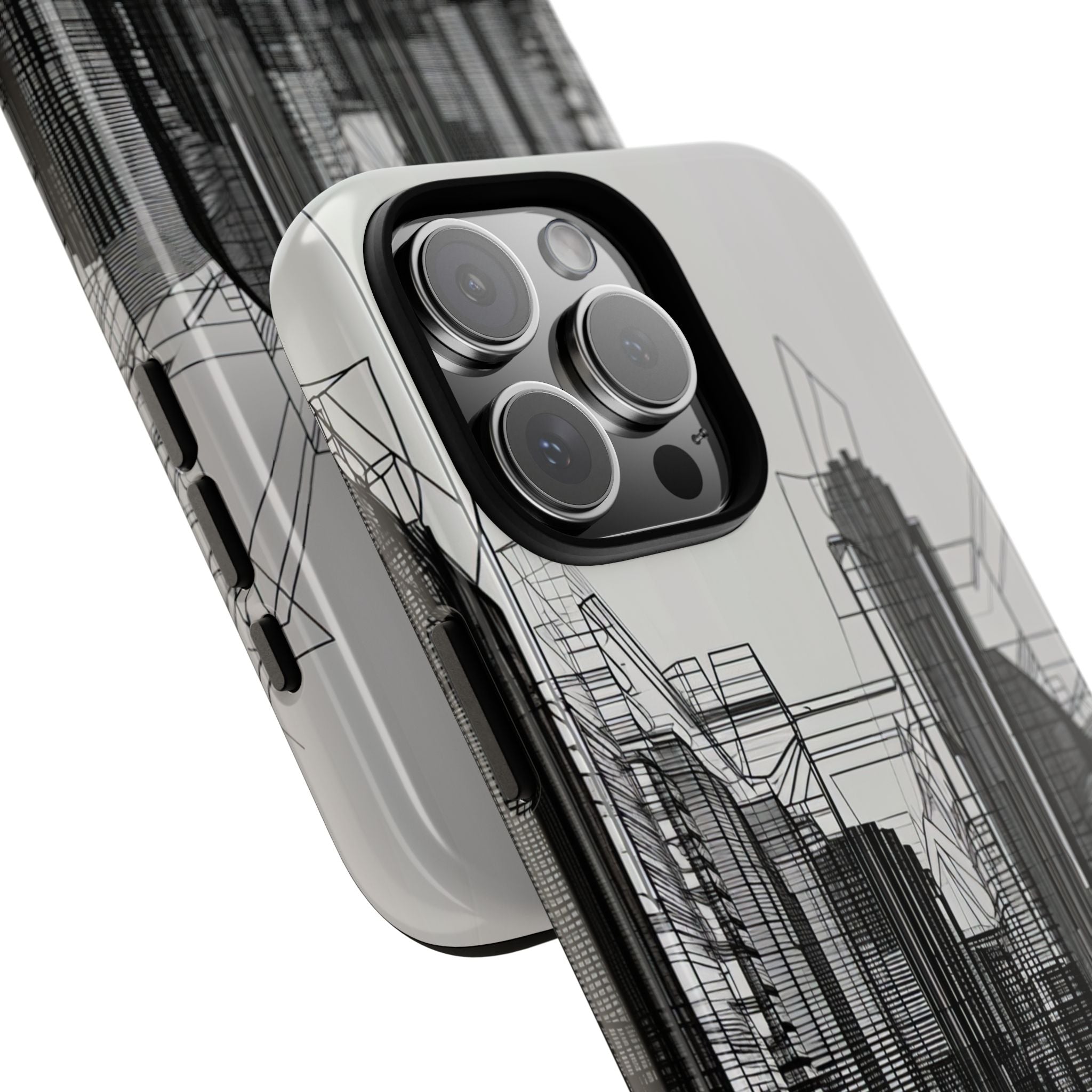 Urban Line Maze iPhone 16 - Tough