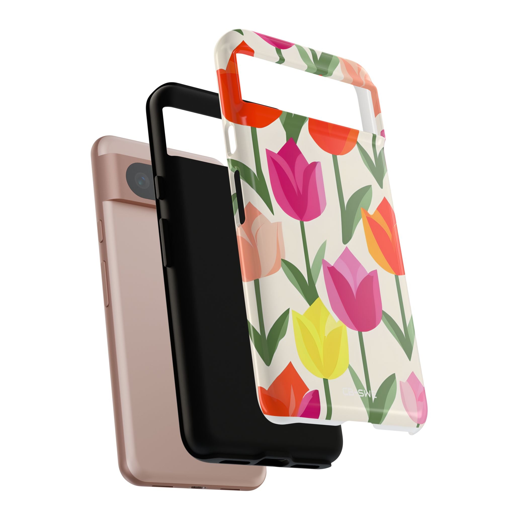 Vibrant Tulip Array - Google Pixel Case