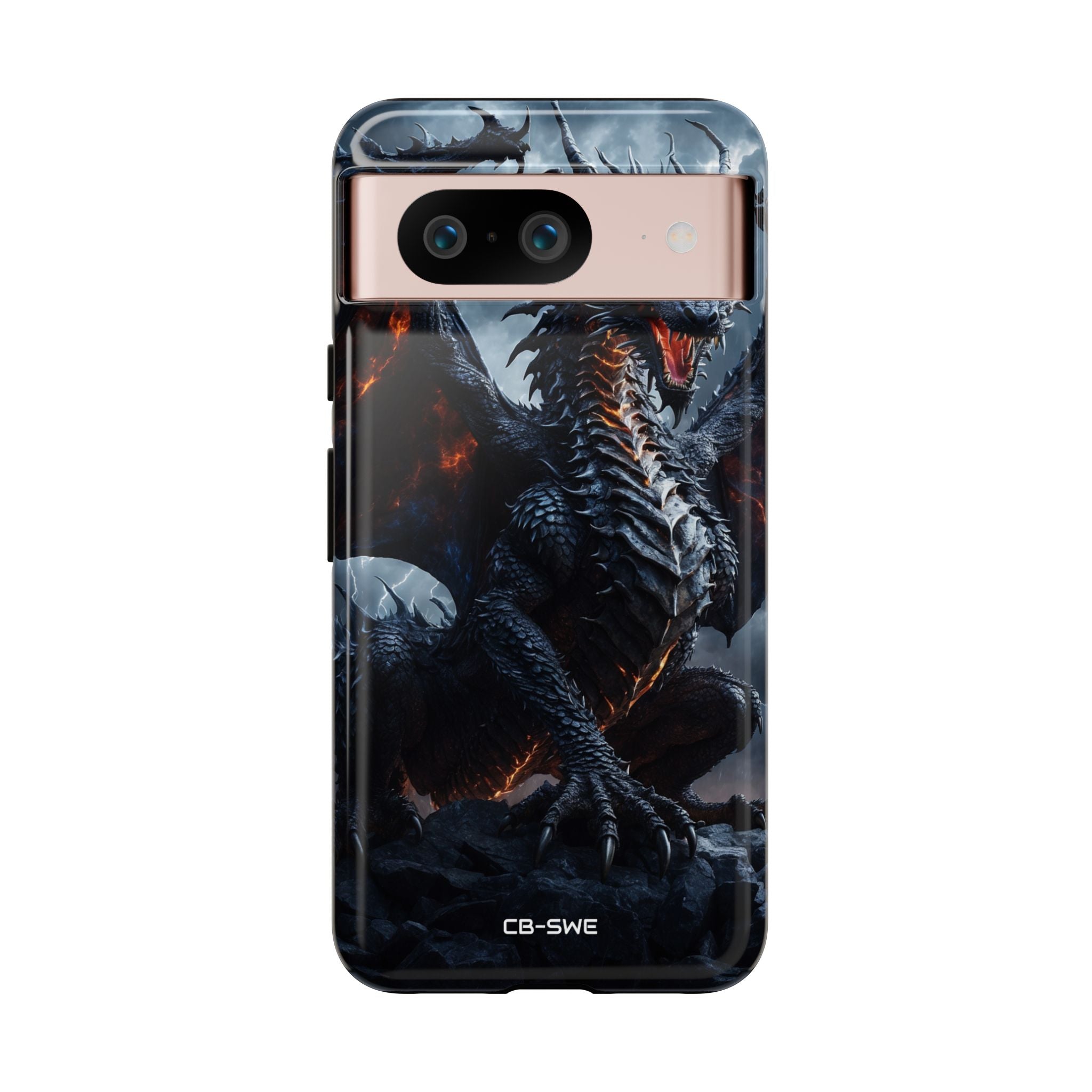 Fiery Wings Unleashed - Google Pixel Case