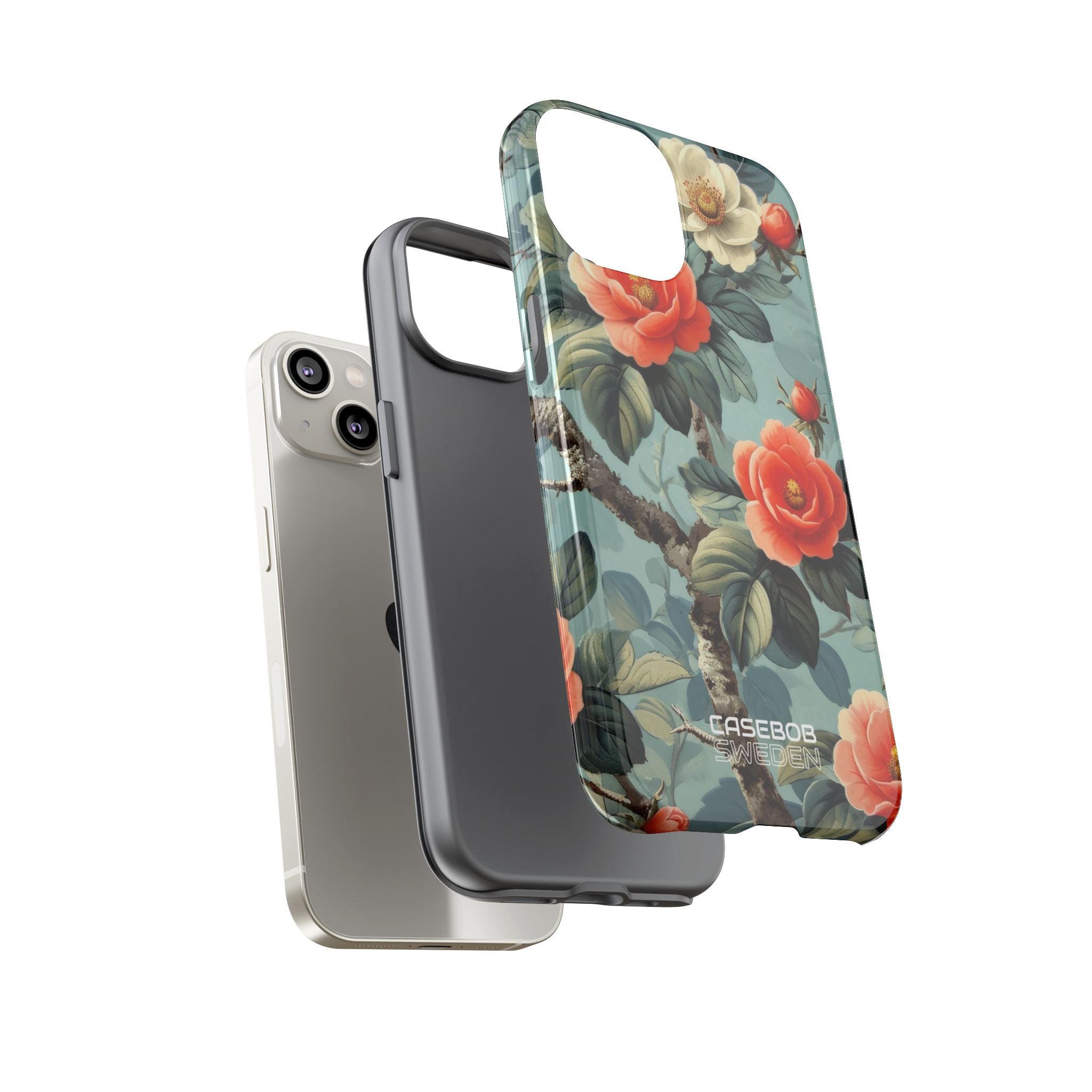Arazzo Coral Blossom iPhone 14 - Tough