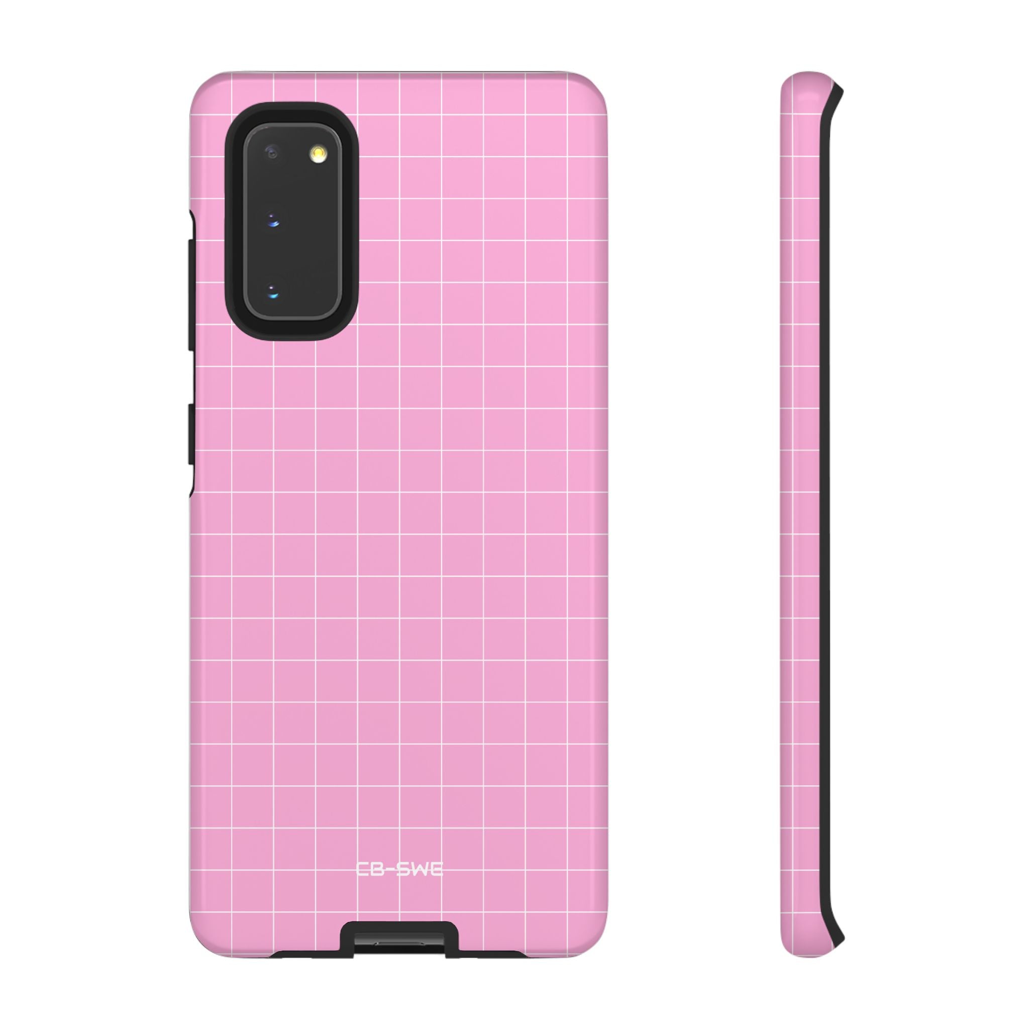 Pink Squares Align - Samsung Case