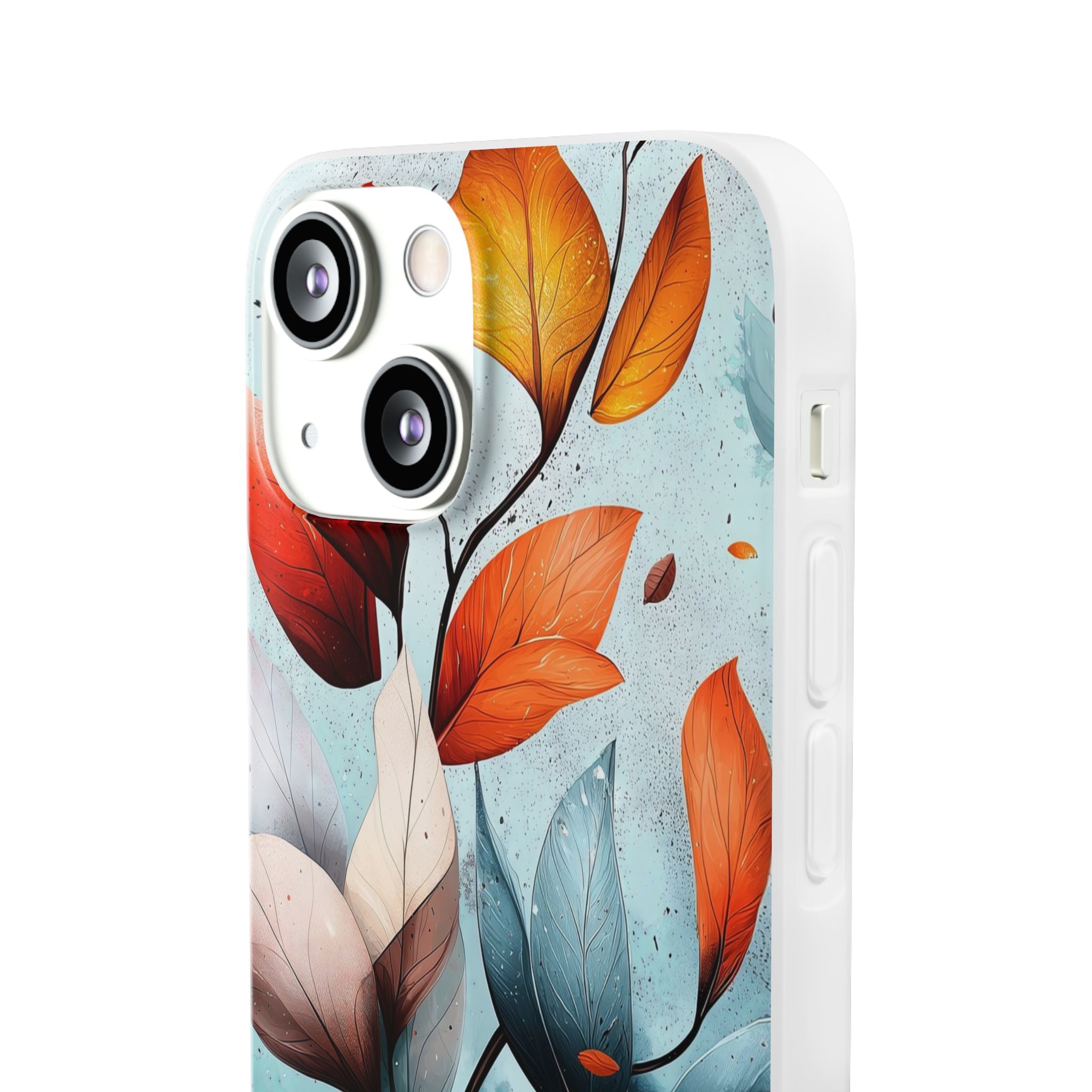 Crimson Veins iPhone 13 mini Case - Soft