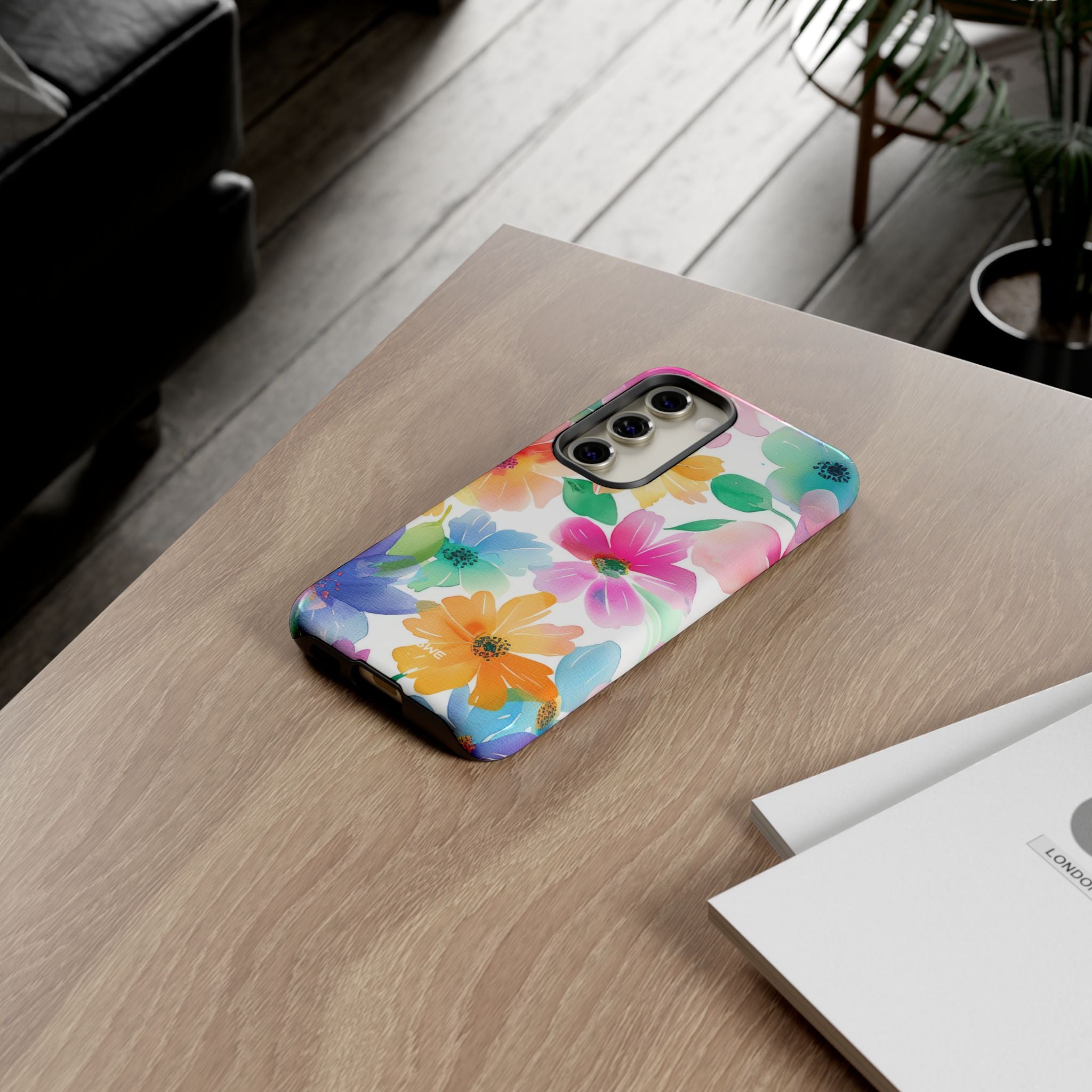Vibrant Floral Impression - Samsung Case