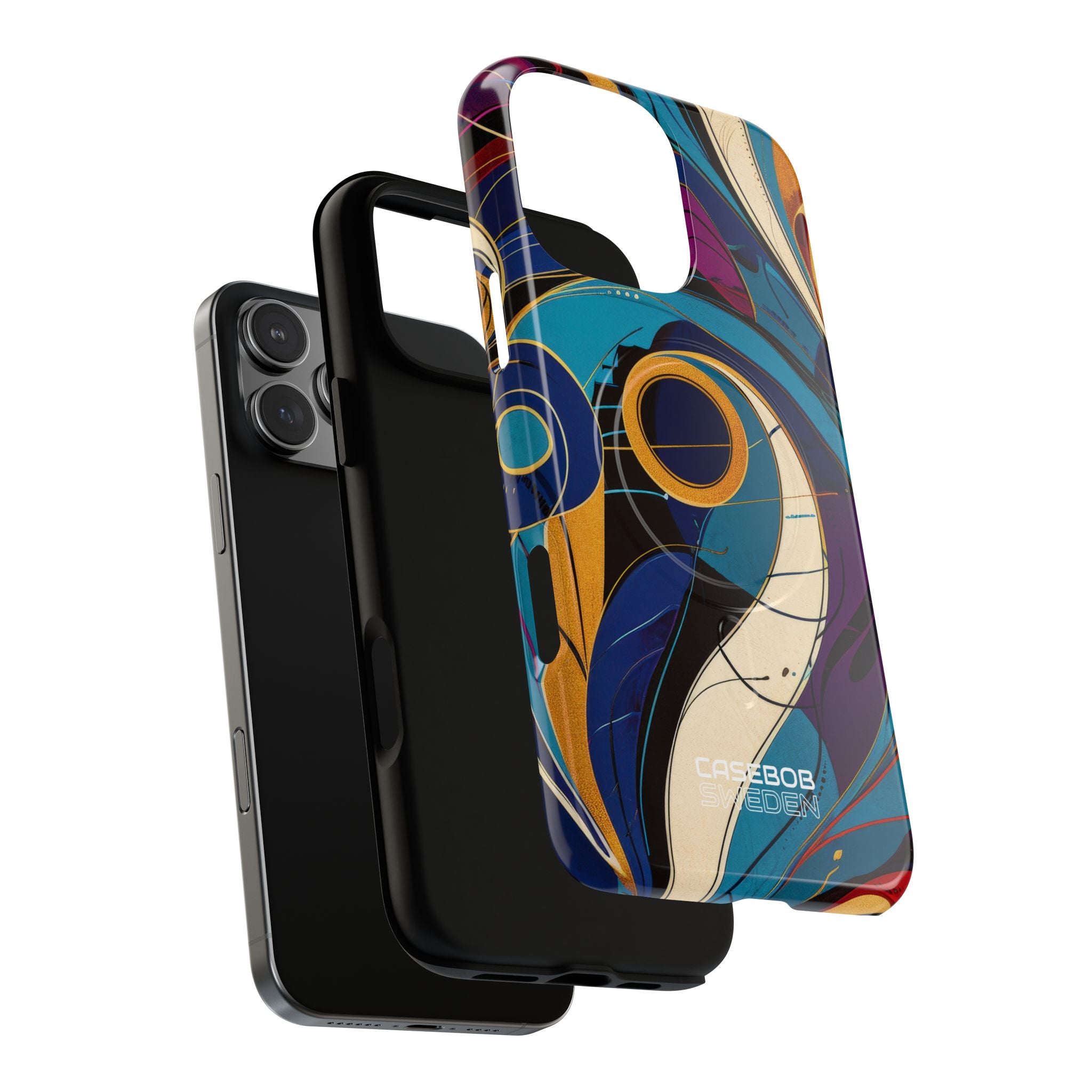 Swirling Copper Dreams iPhone 16 - Tough+