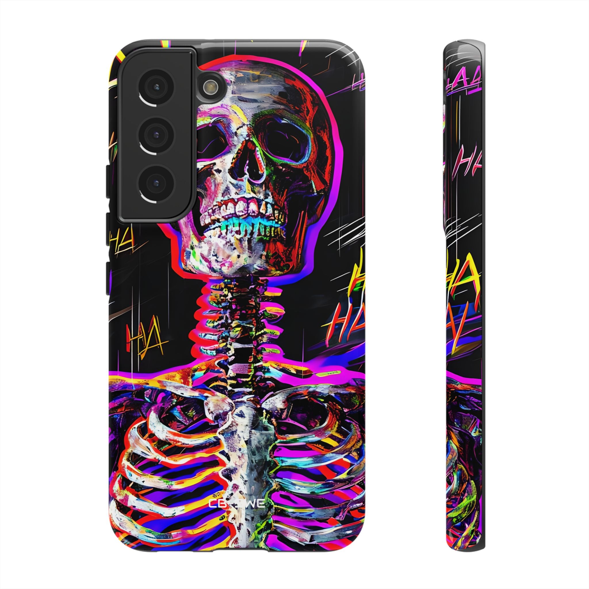 Neon Skeleton Chaos - Samsung Case