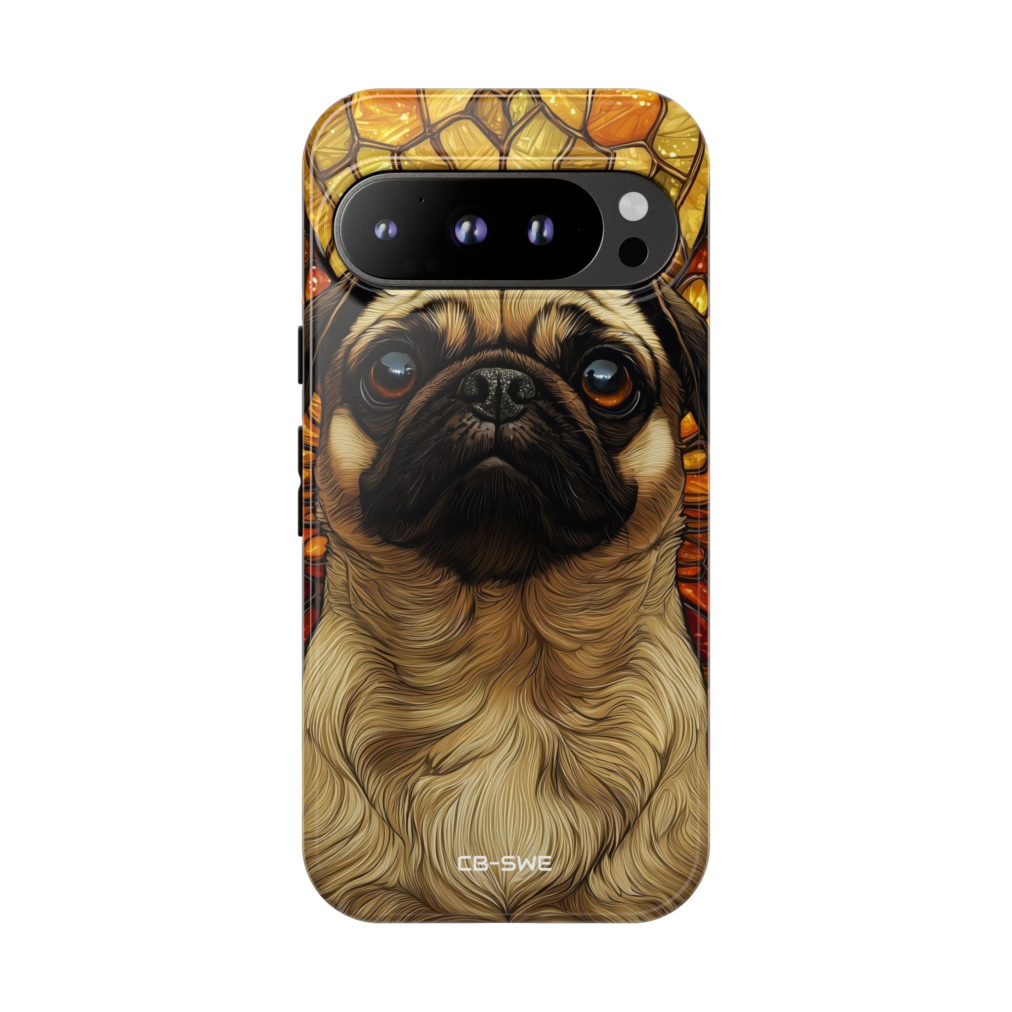 Pug Soars Brightly - Google Pixel Case