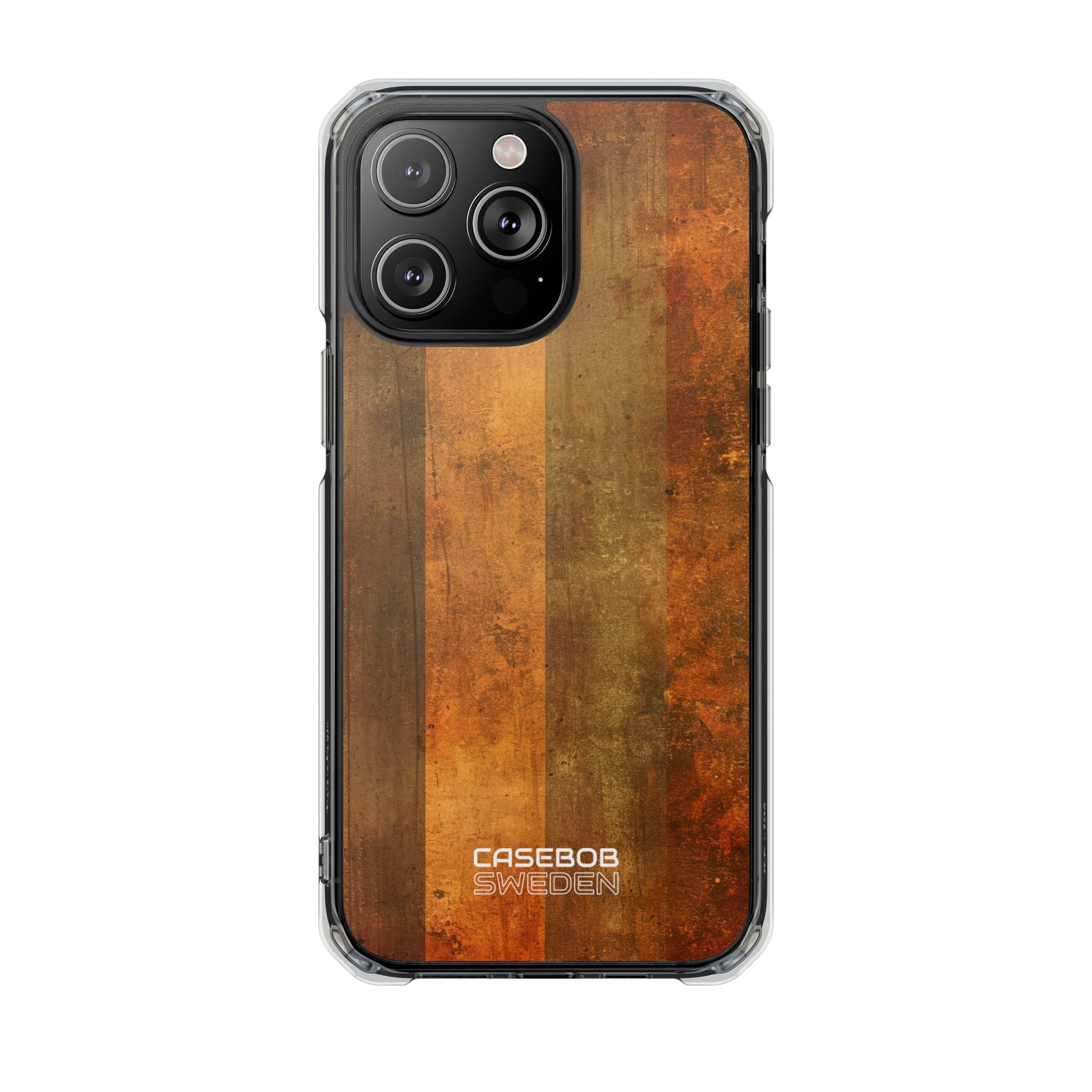 Rustic Striped Texture iPhone 14 - Impact Clear+