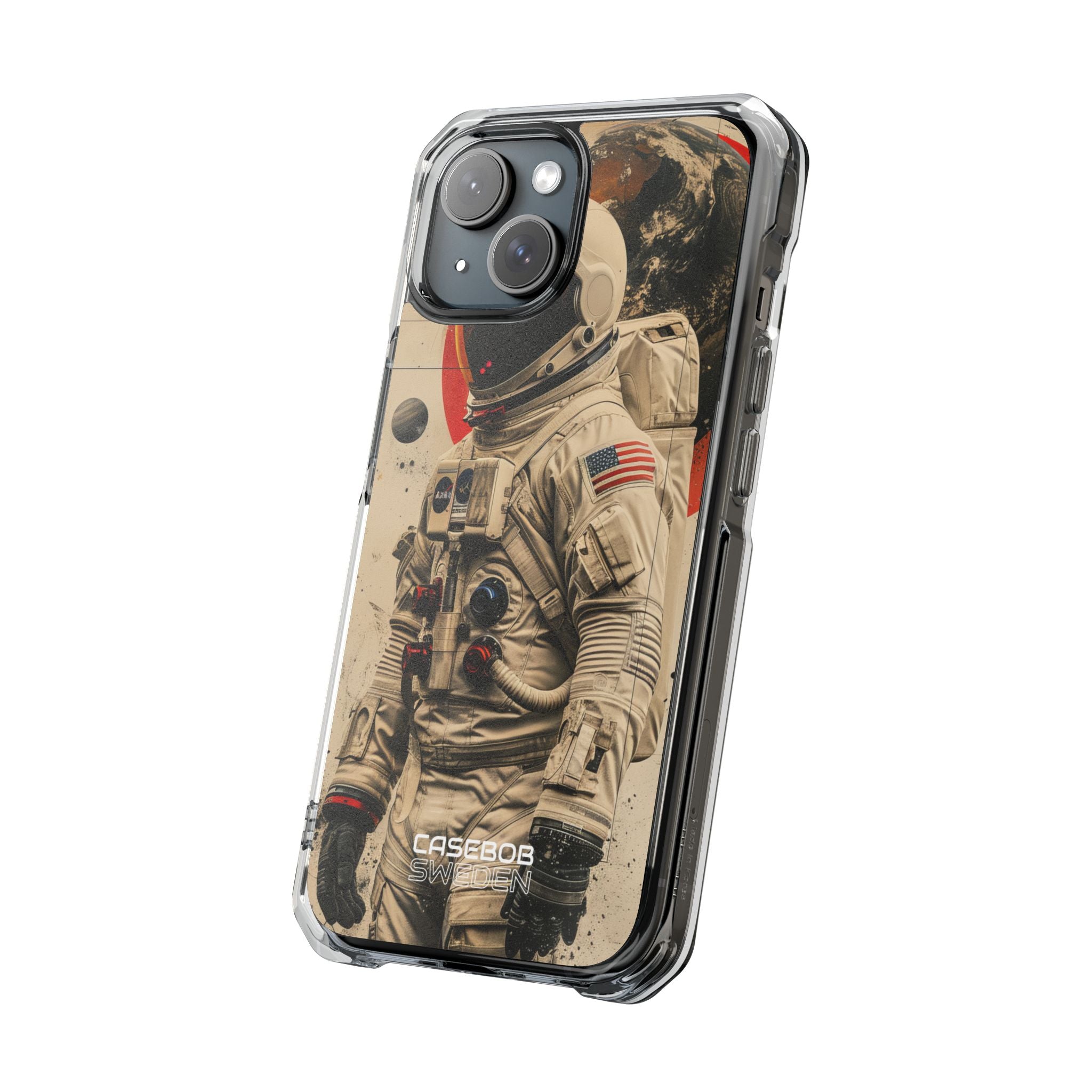 Cosmic Voyager Drift iPhone 15 - Impact Clear+