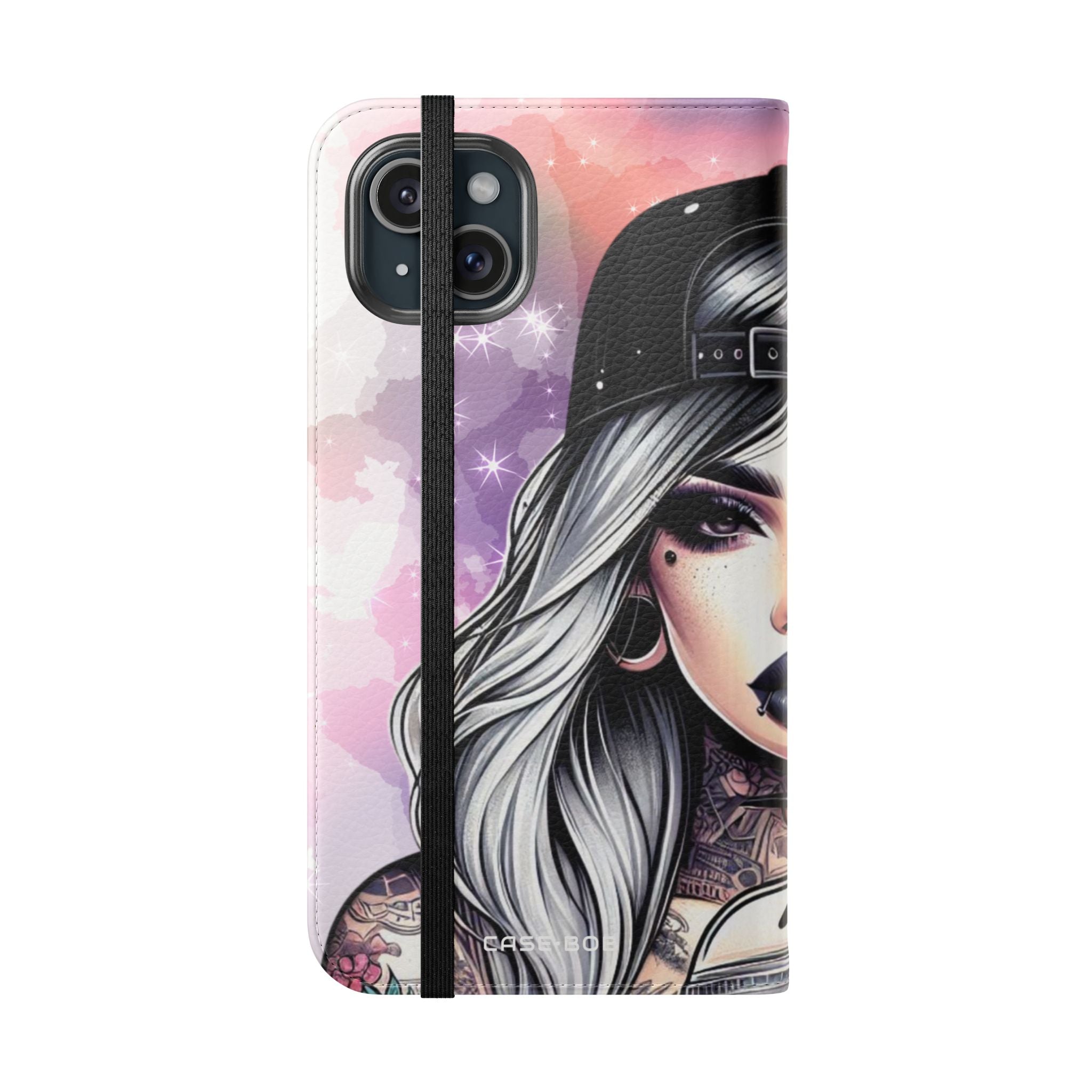 Silver Siren - iPhone 15 Plus Case - Wallet