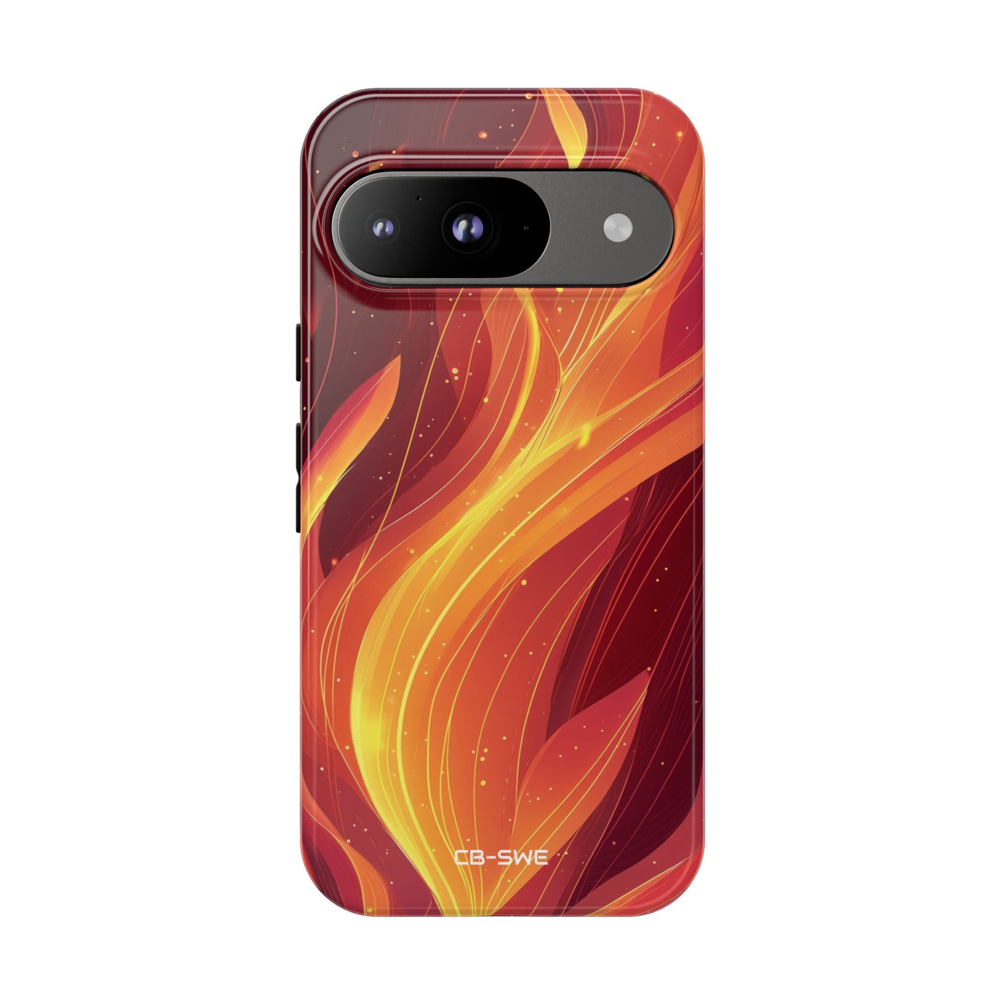 Flames Dance Upward - Google Pixel Case