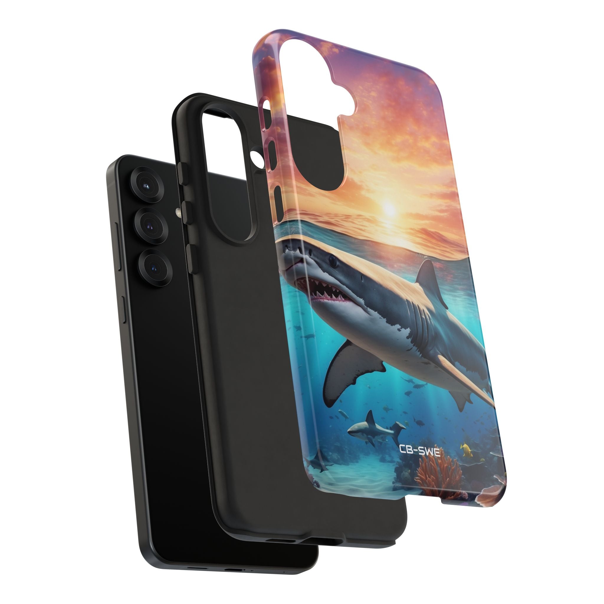 Shark Swims Through - Samsung Case