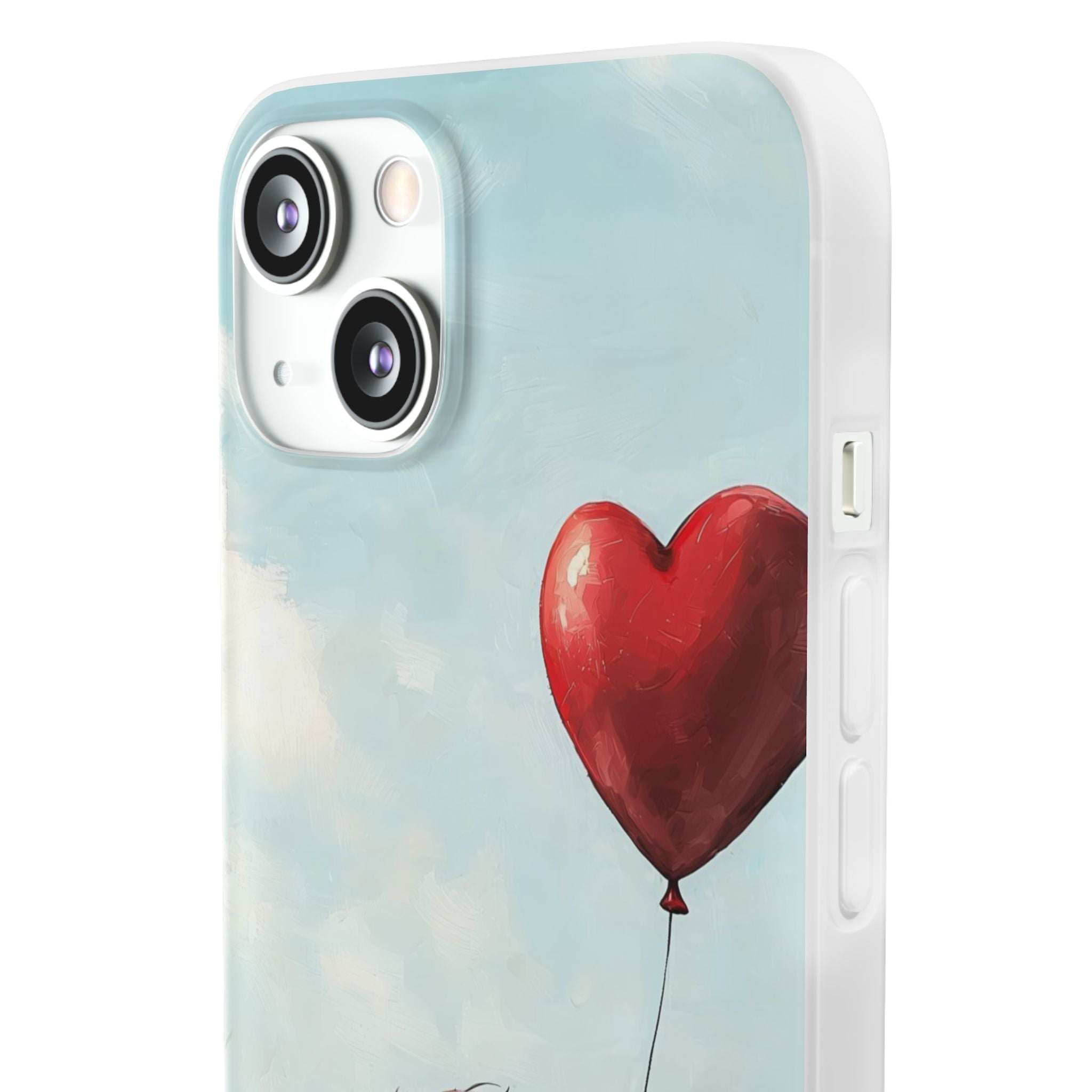 Heart Balloon Glow iPhone 13 - Soft