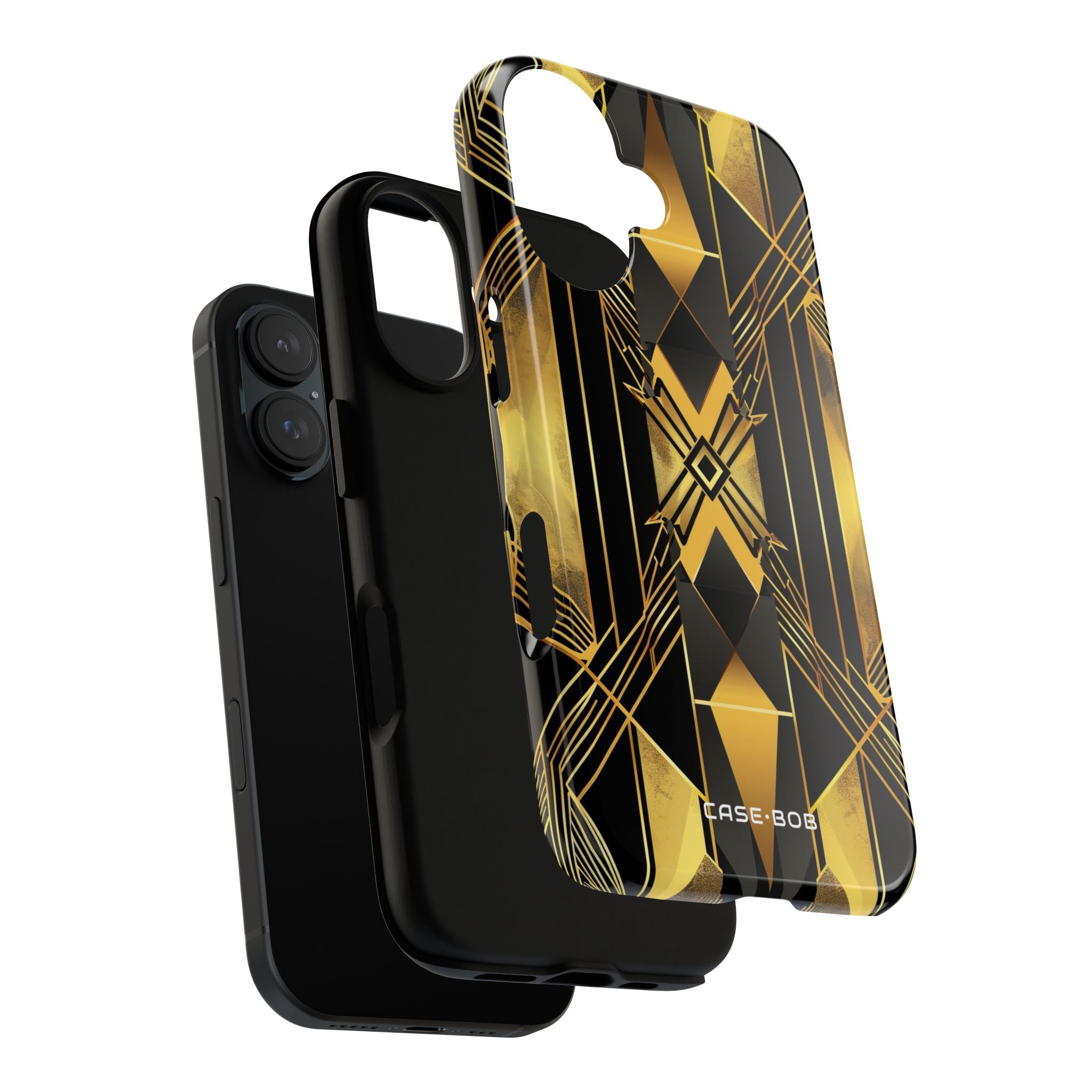 Golden Diamond Radiance iPhone 16 Pro Case - Tough