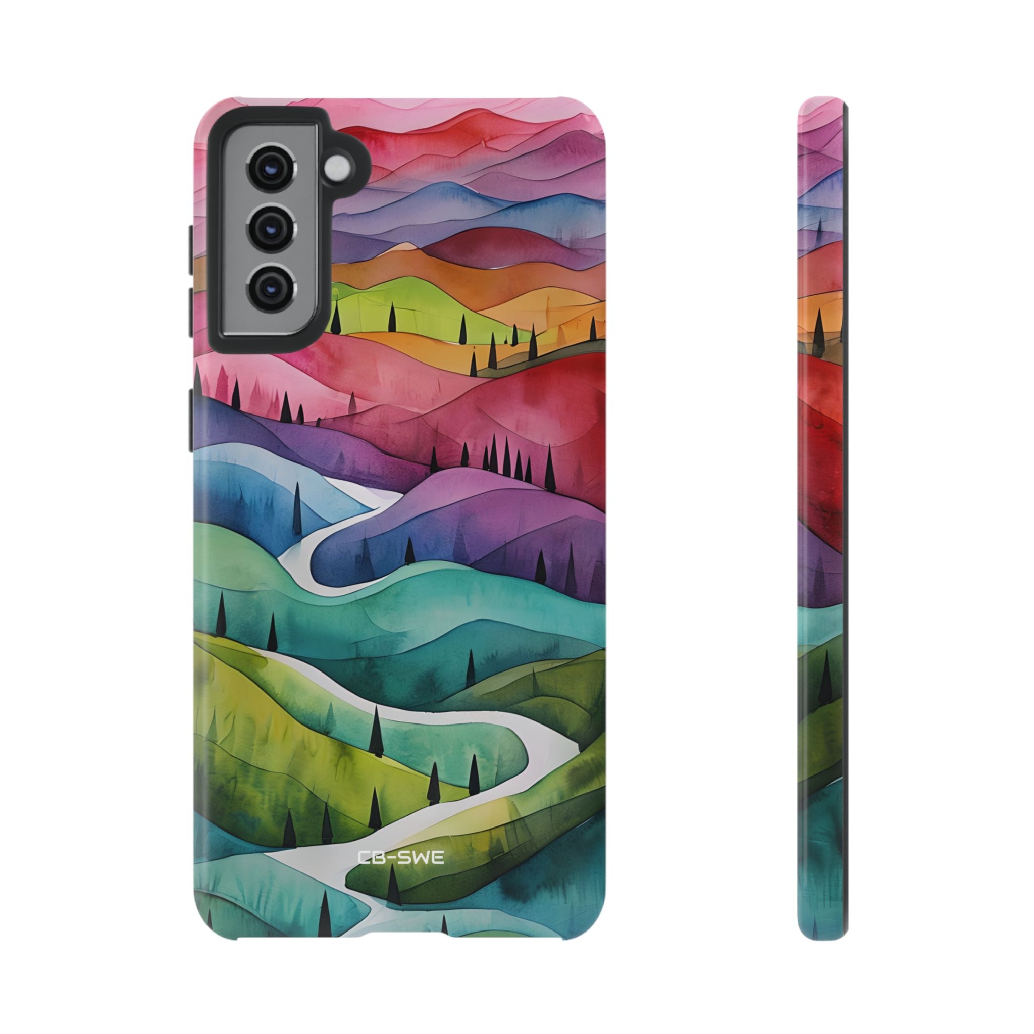 Whimsical Colorful Valleys - Samsung Case