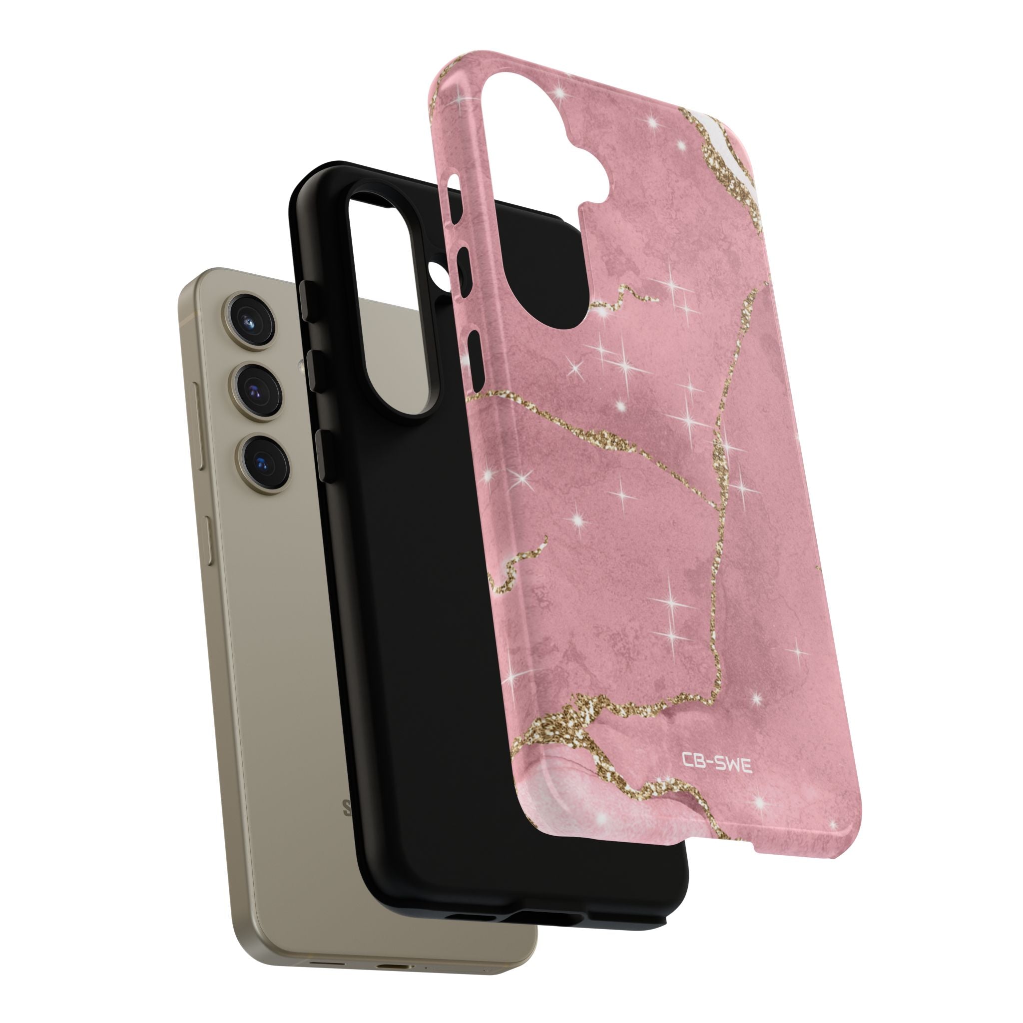Pink Marble Luxe - Samsung Case