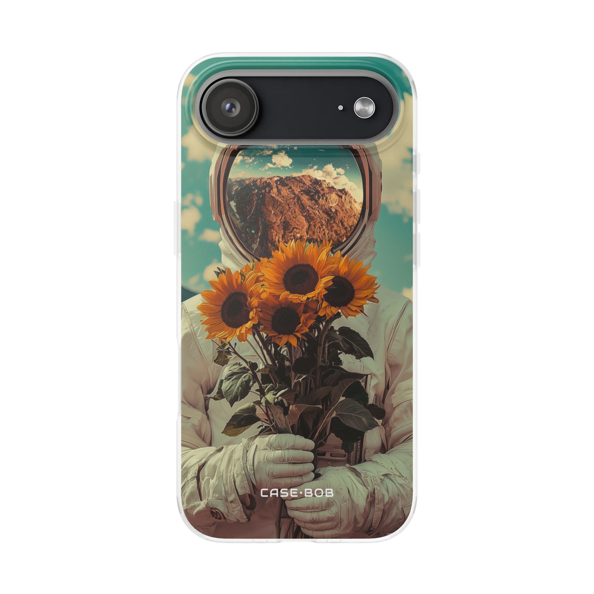 Sunflower Astronaut iPhone 17 Air Case - Soft