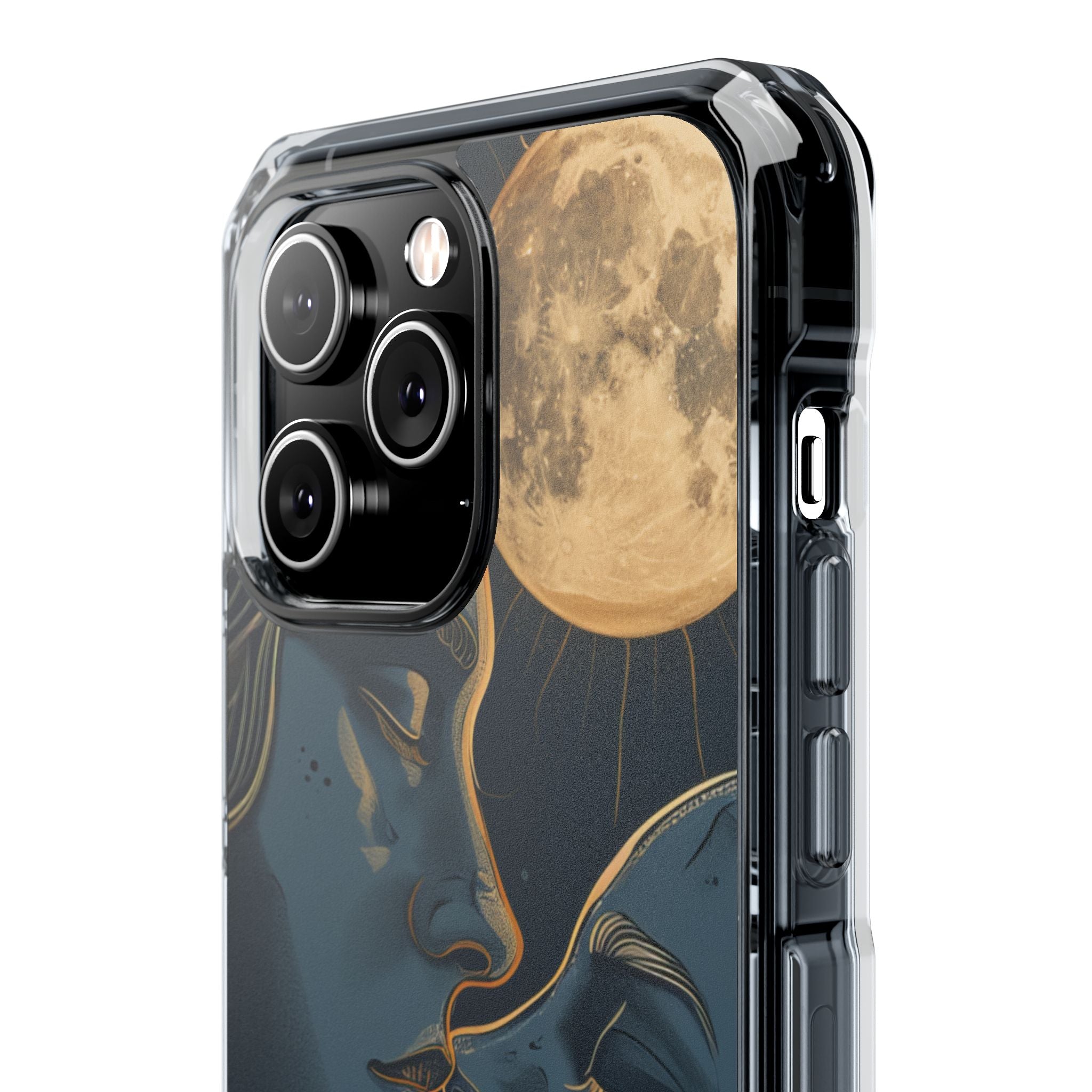 Moonlit Lovers Whisper iPhone 14 - Impact Clear+
