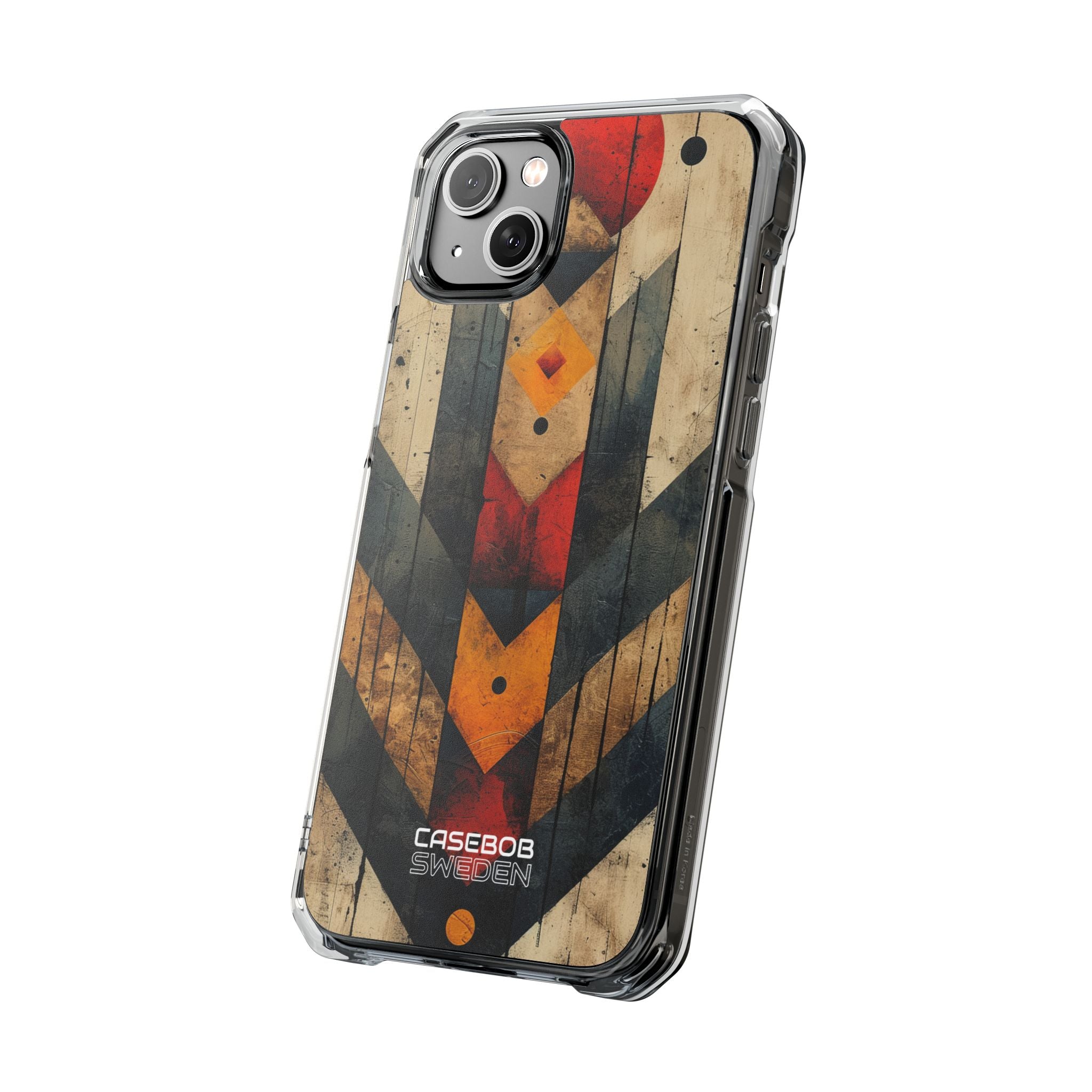 Geometric Fire Rise iPhone 14 - Impact Clear+