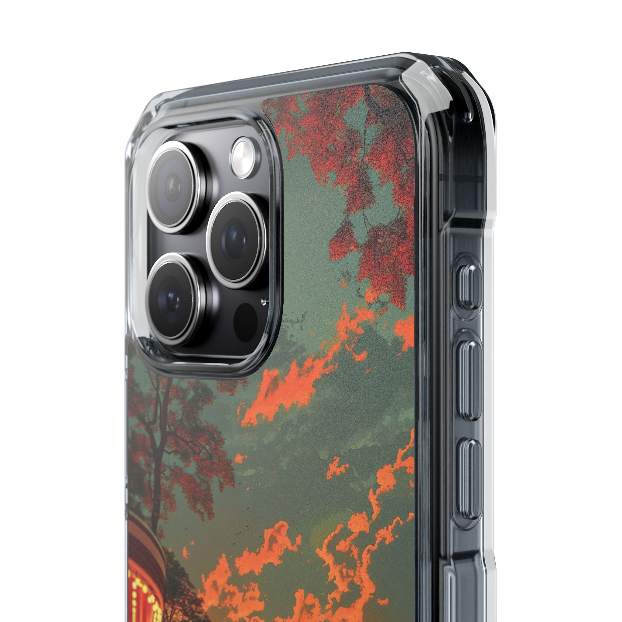 Crimson Classic iPhone 15 Pro Max Case - Impact
