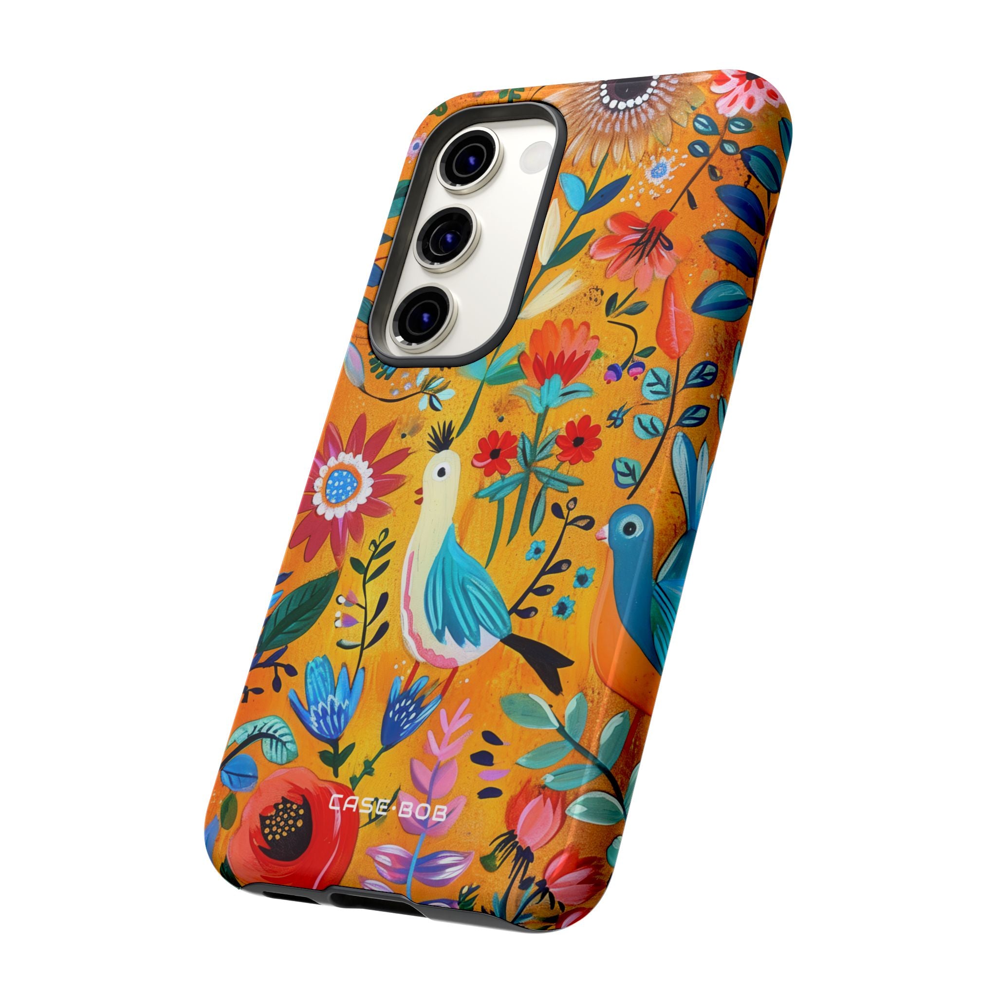 Colorful Birds Bloom Samsung S23 Case - Tough