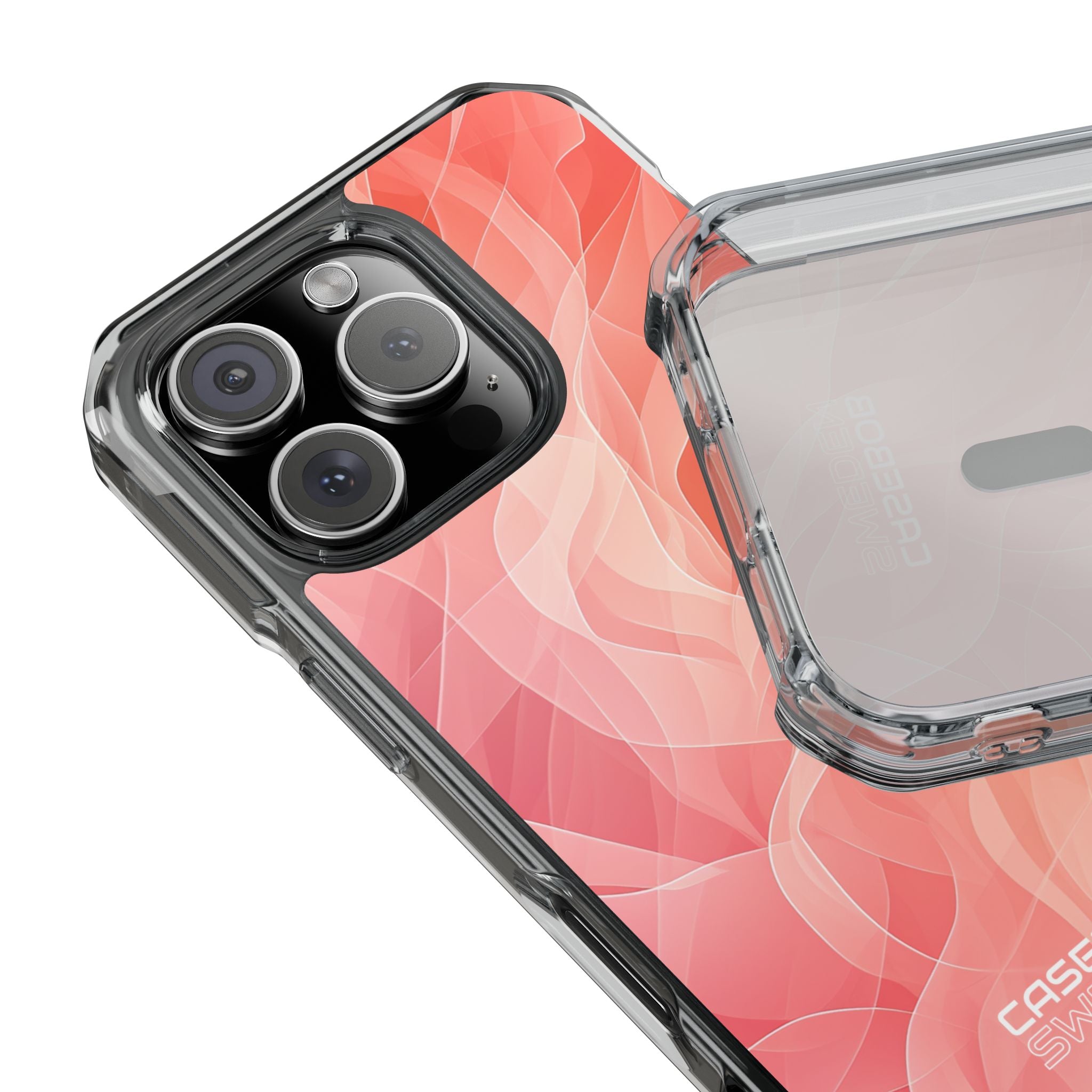 Velvet Flame Crush iPhone 16 - Impact Clear+