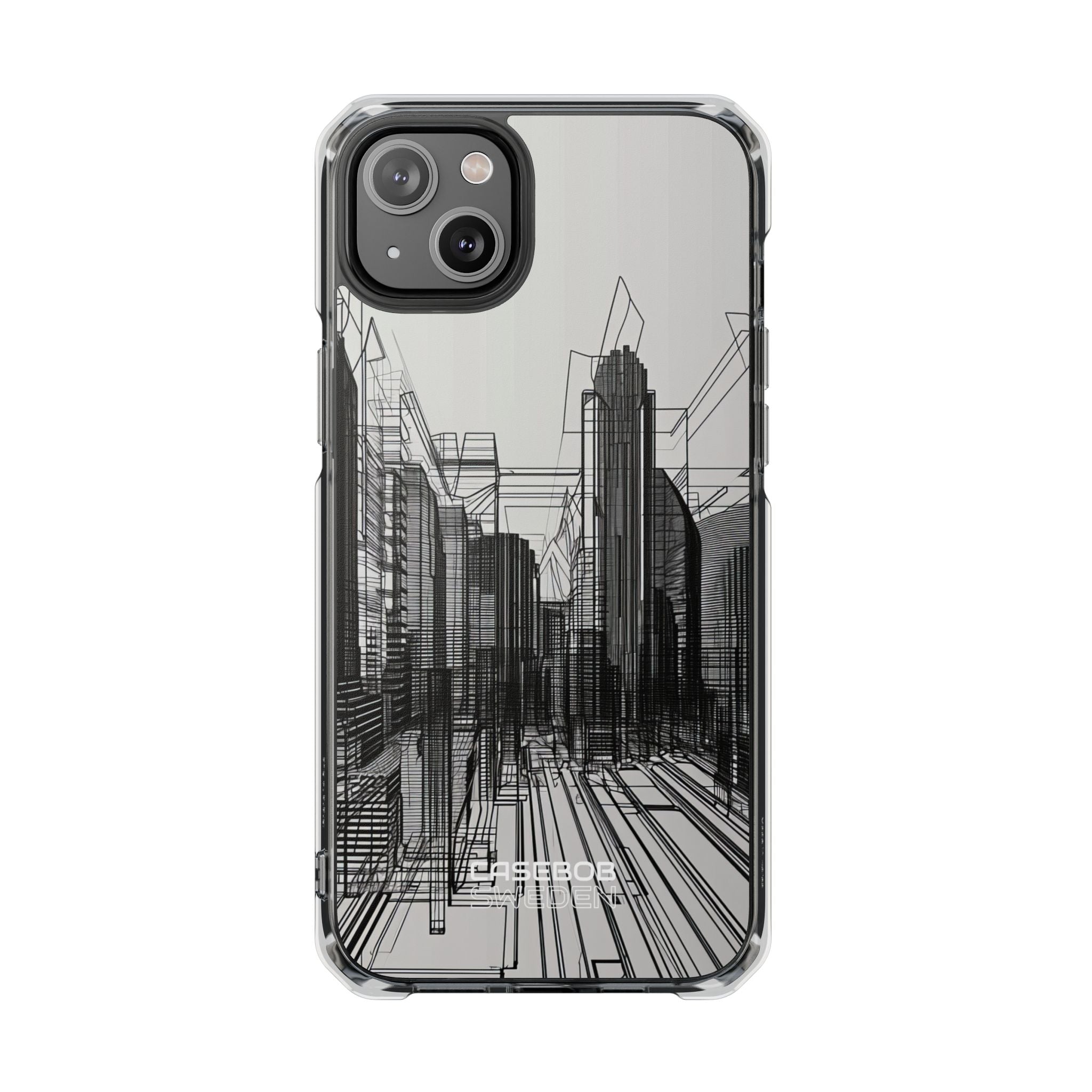 Urban Line Maze iPhone 14 - Impact Clear+