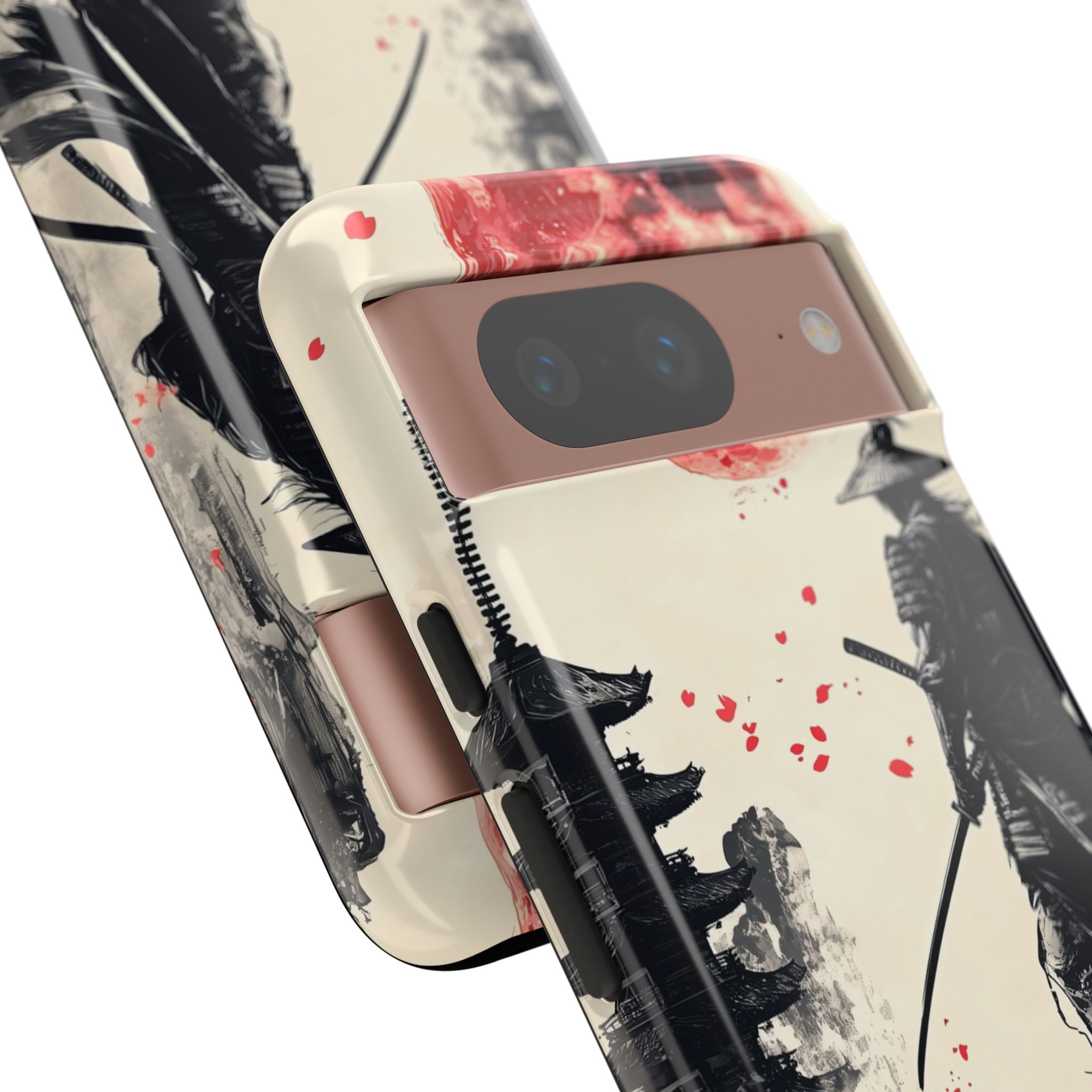 Samurai Gazes Moonward - Google Pixel Case