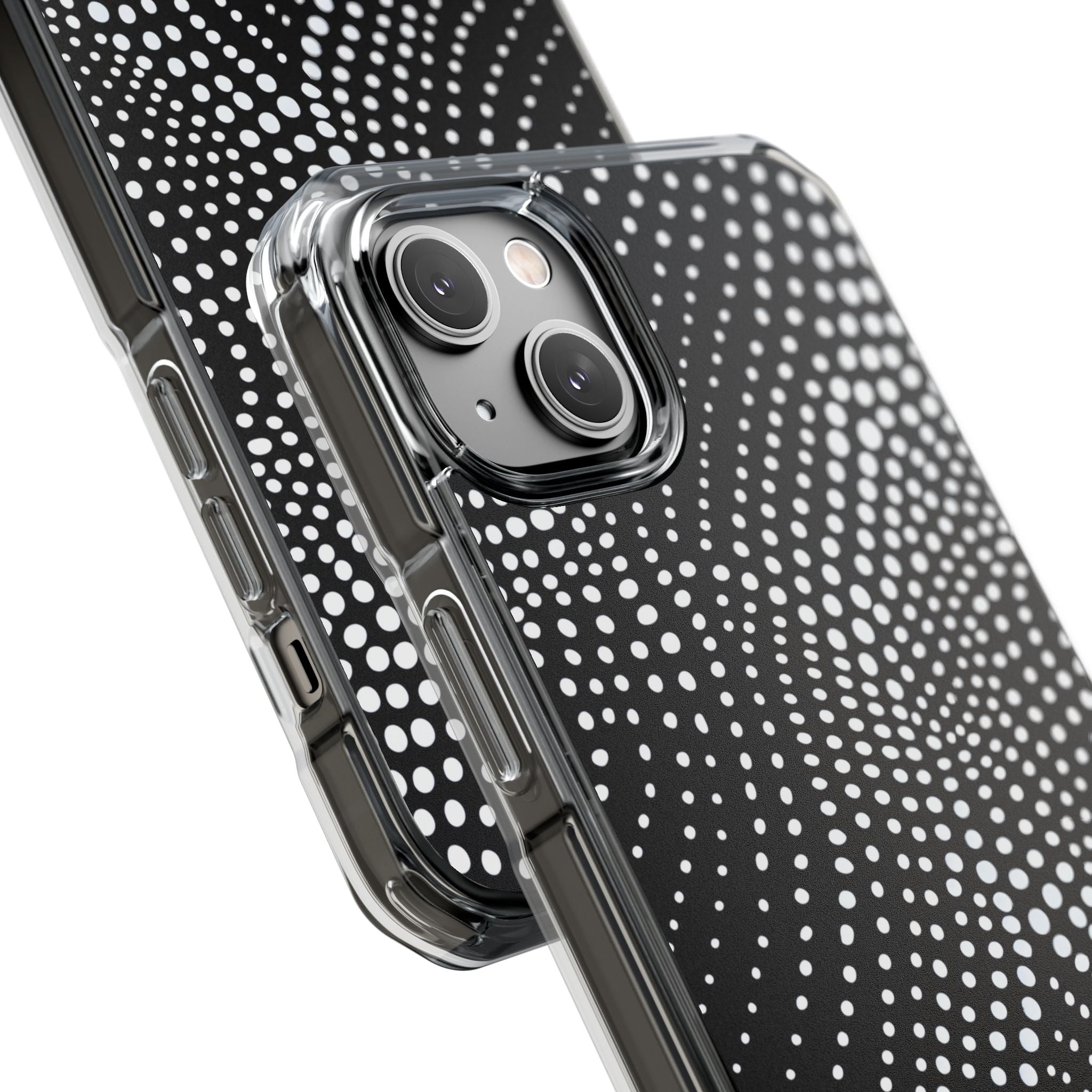 Waves of Dots iPhone 14 - Impact Clear+