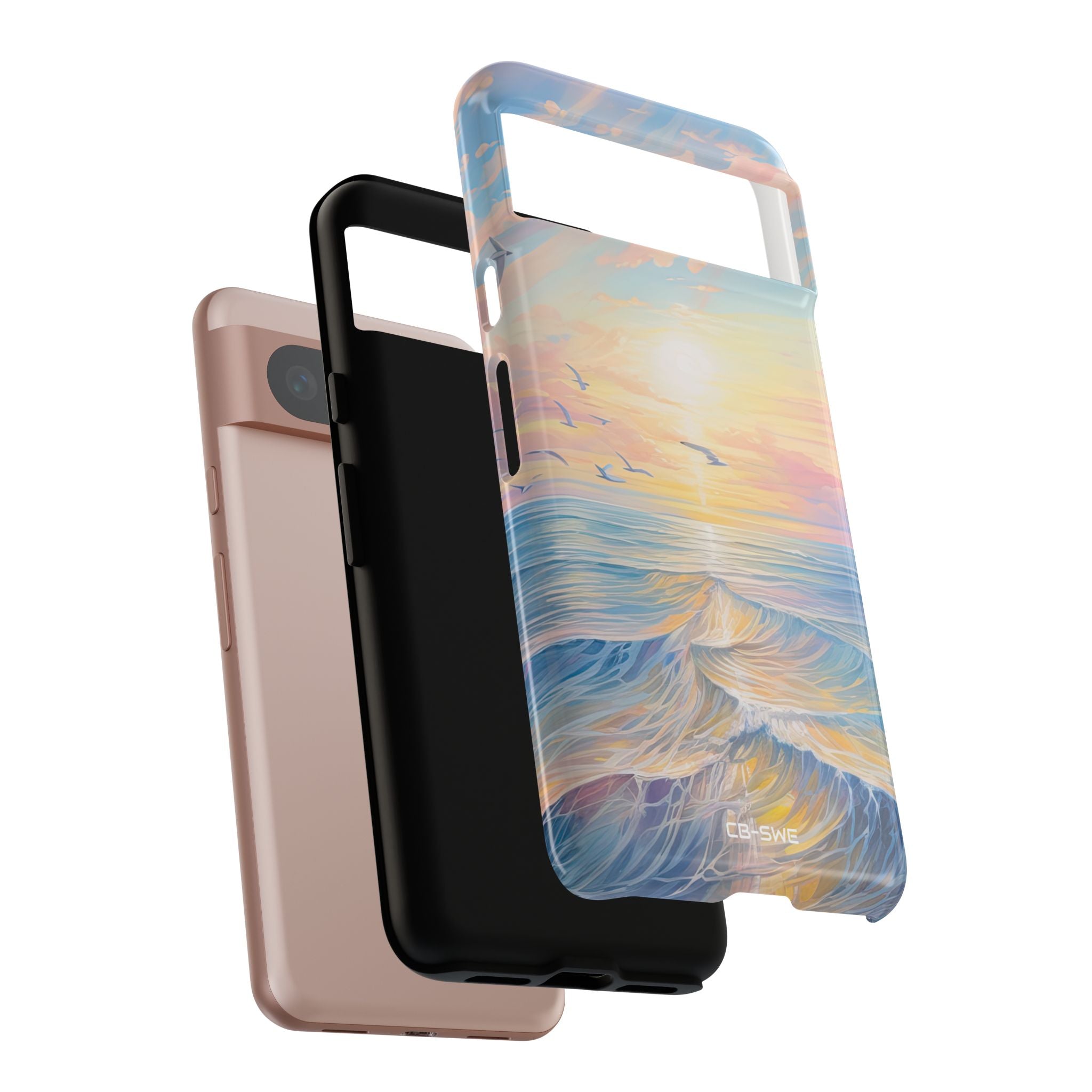 Gentle Waves Embrace - Google Pixel Case
