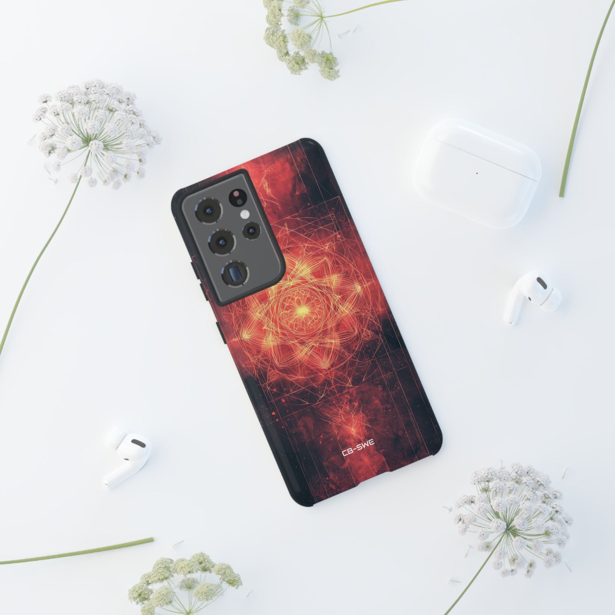 Flames Embrace Sky - Samsung Case