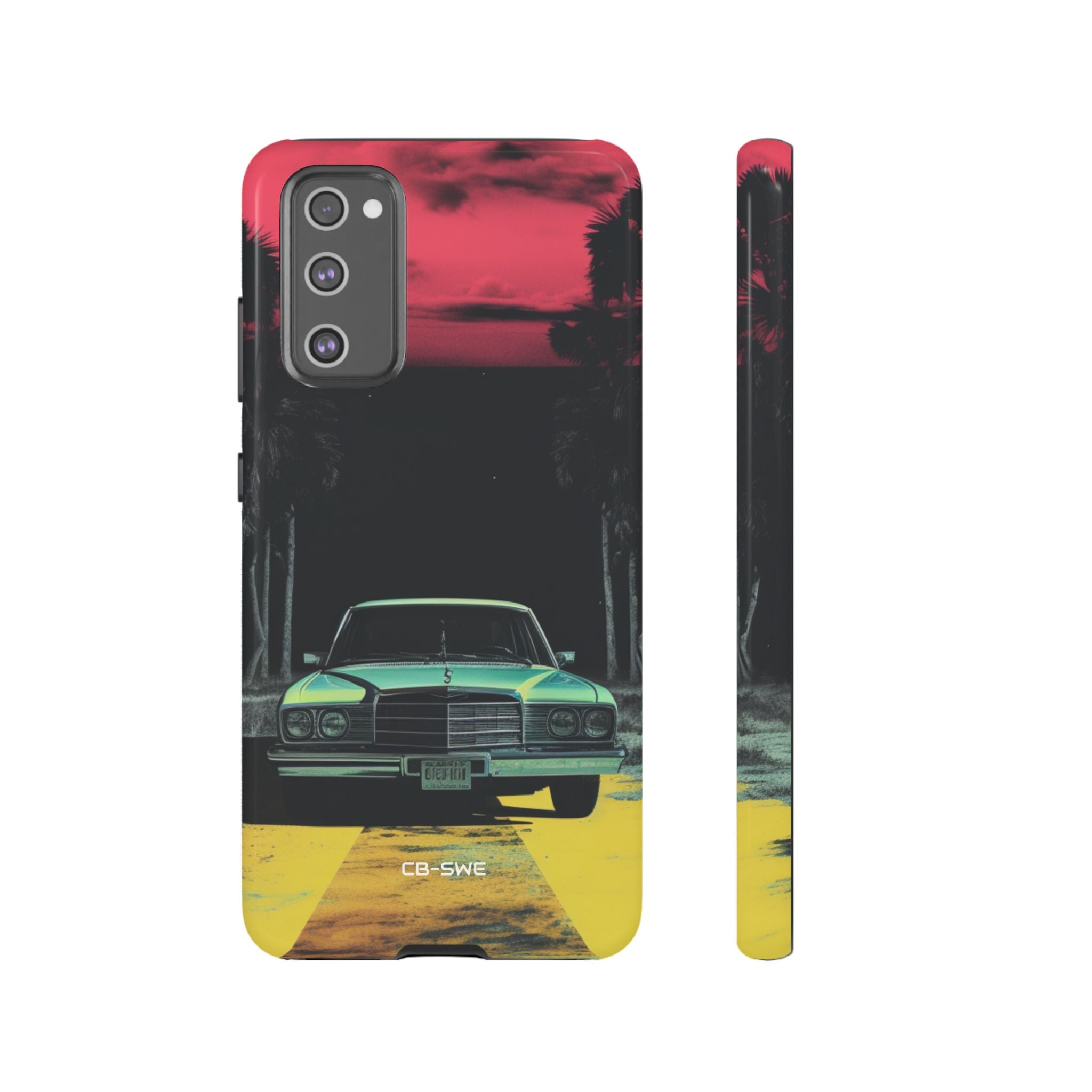 Retro Futuristic Nightscape - Samsung Case