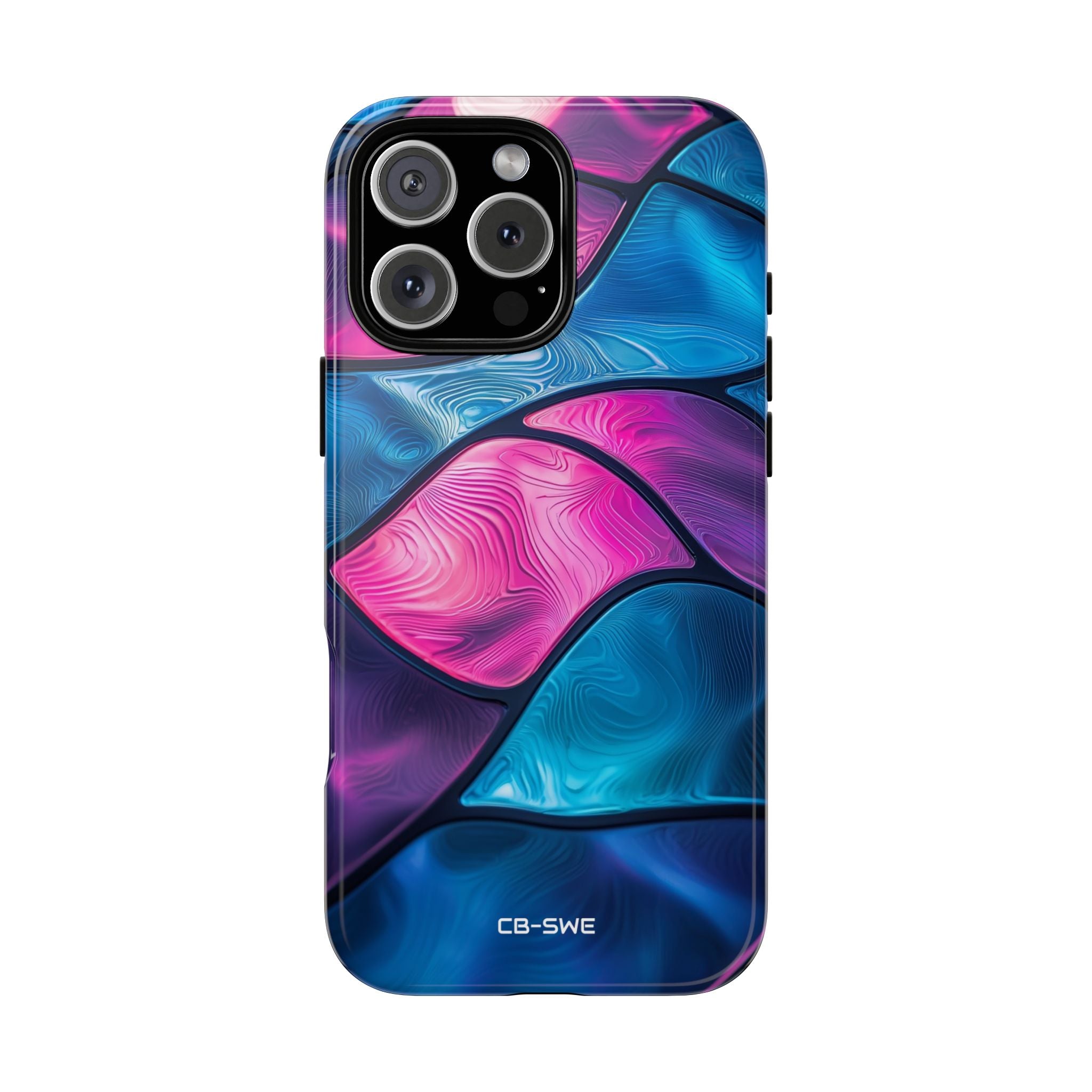 Shimmering Waves Flow - iPhone Case