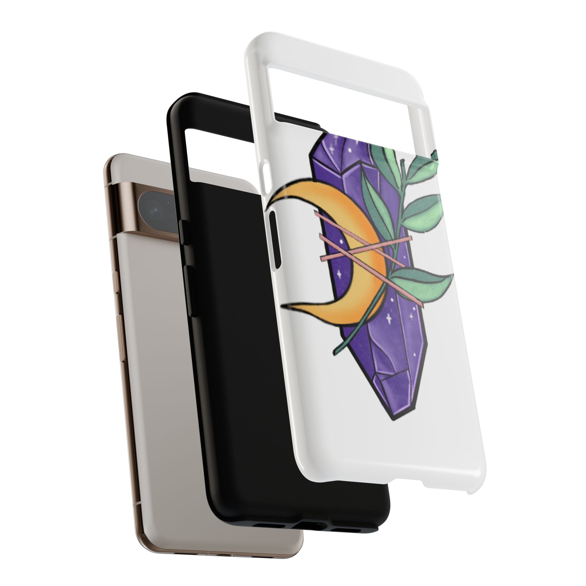 Mystical Moon Crystal - Google Pixel Case