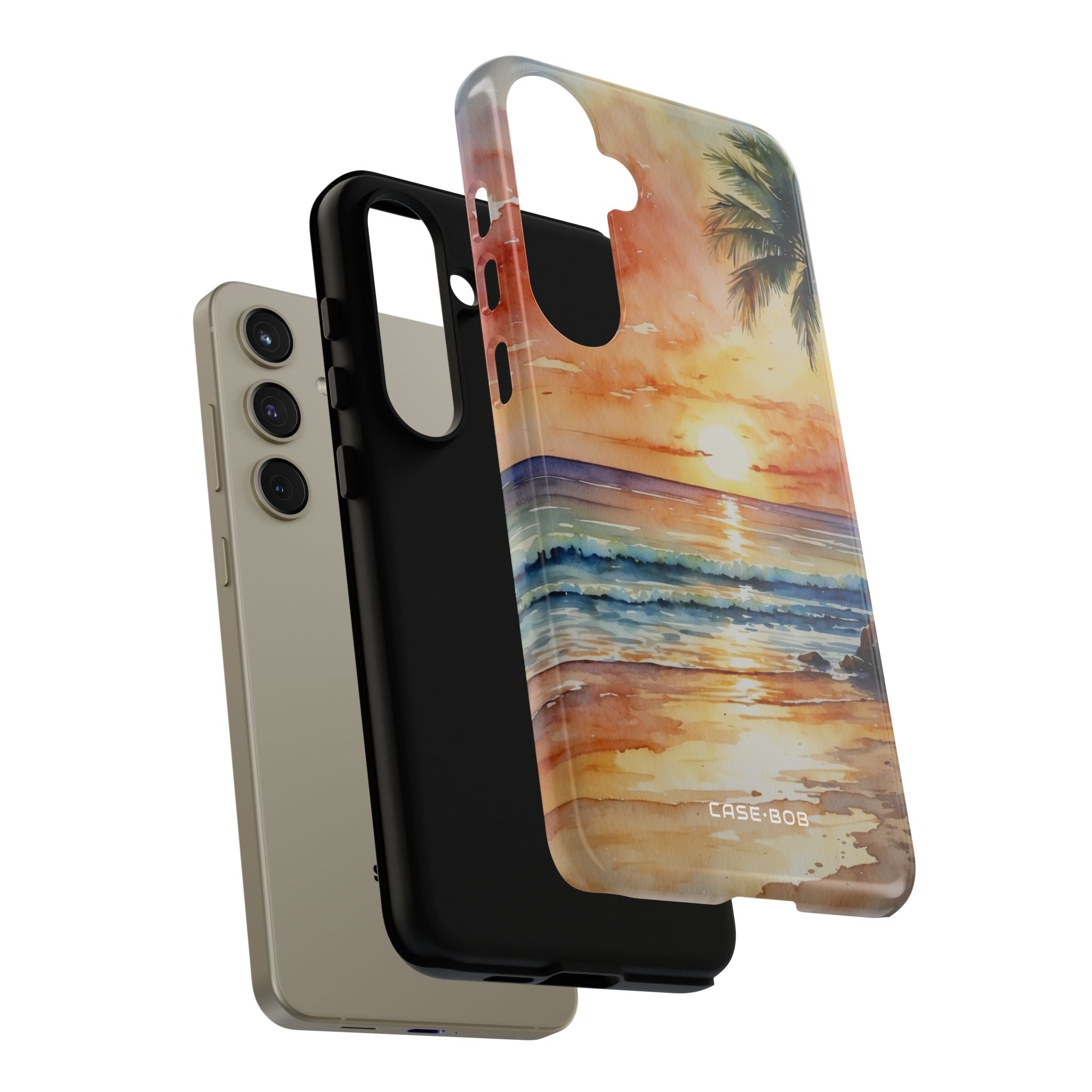 Sunset Palm Samsung S24 Plus Case - Tough