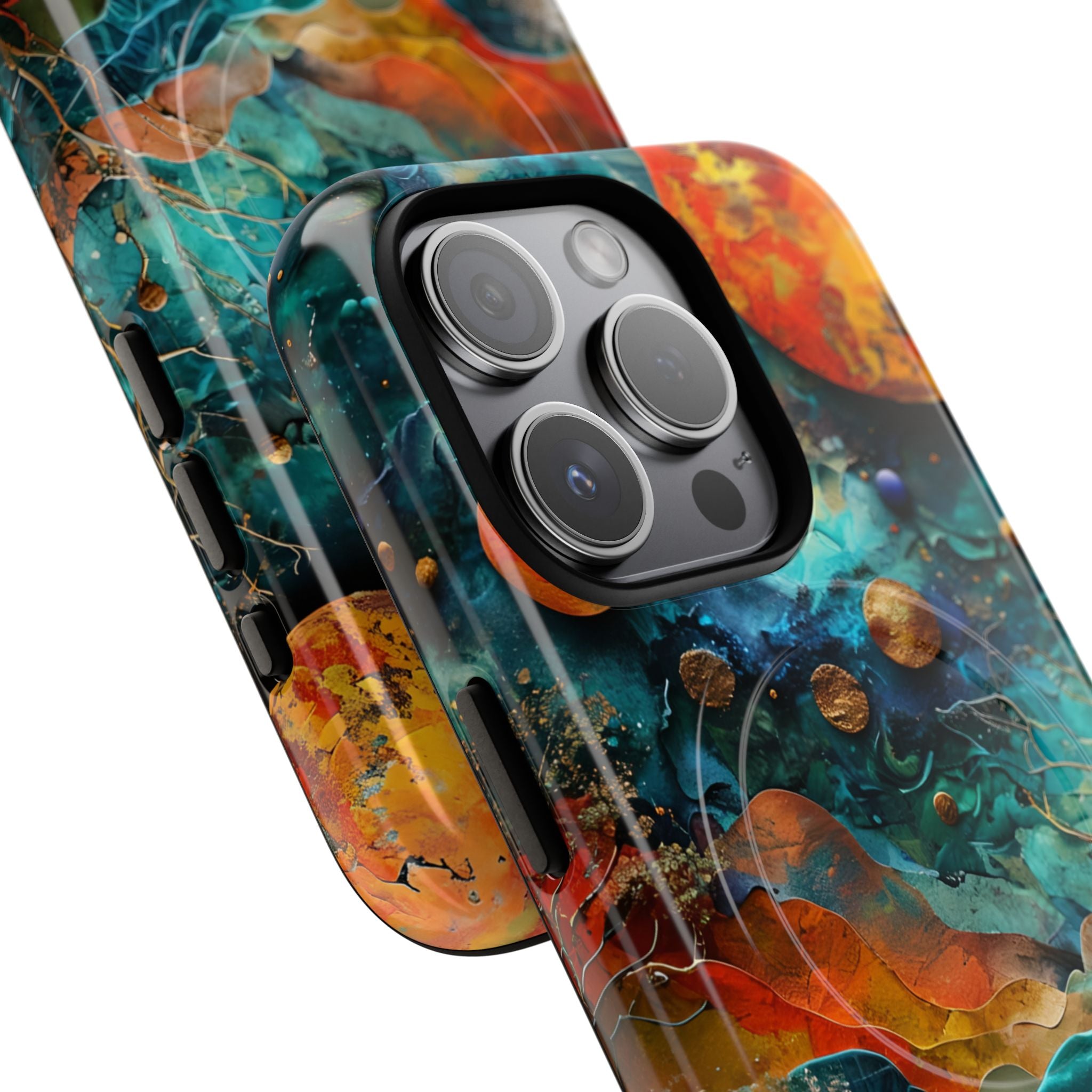 Dreamlike Fantasy Landscape Mixed Media Art iPhone 15 - Tough+