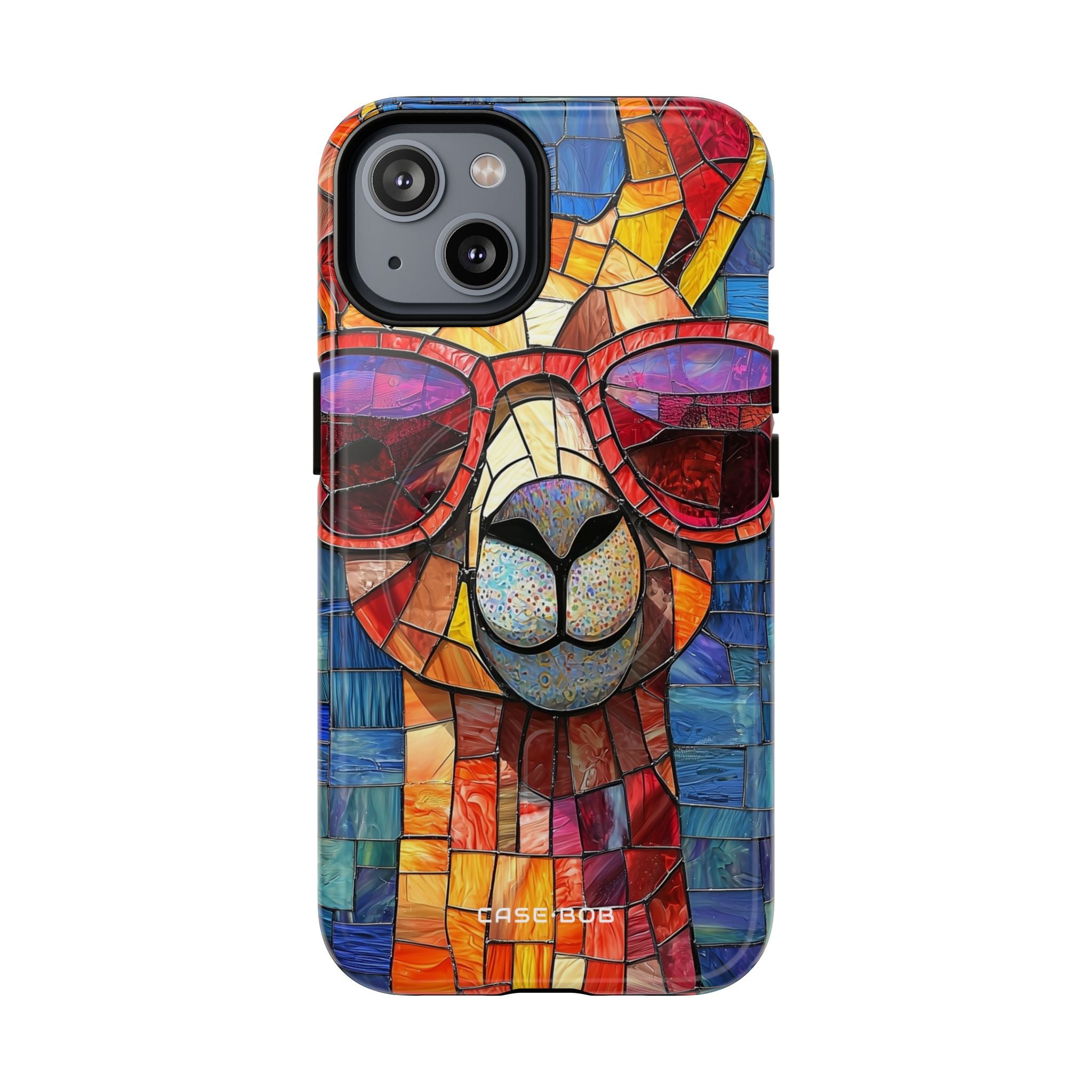 Llama Glow iPhone 14 Case - Tough+