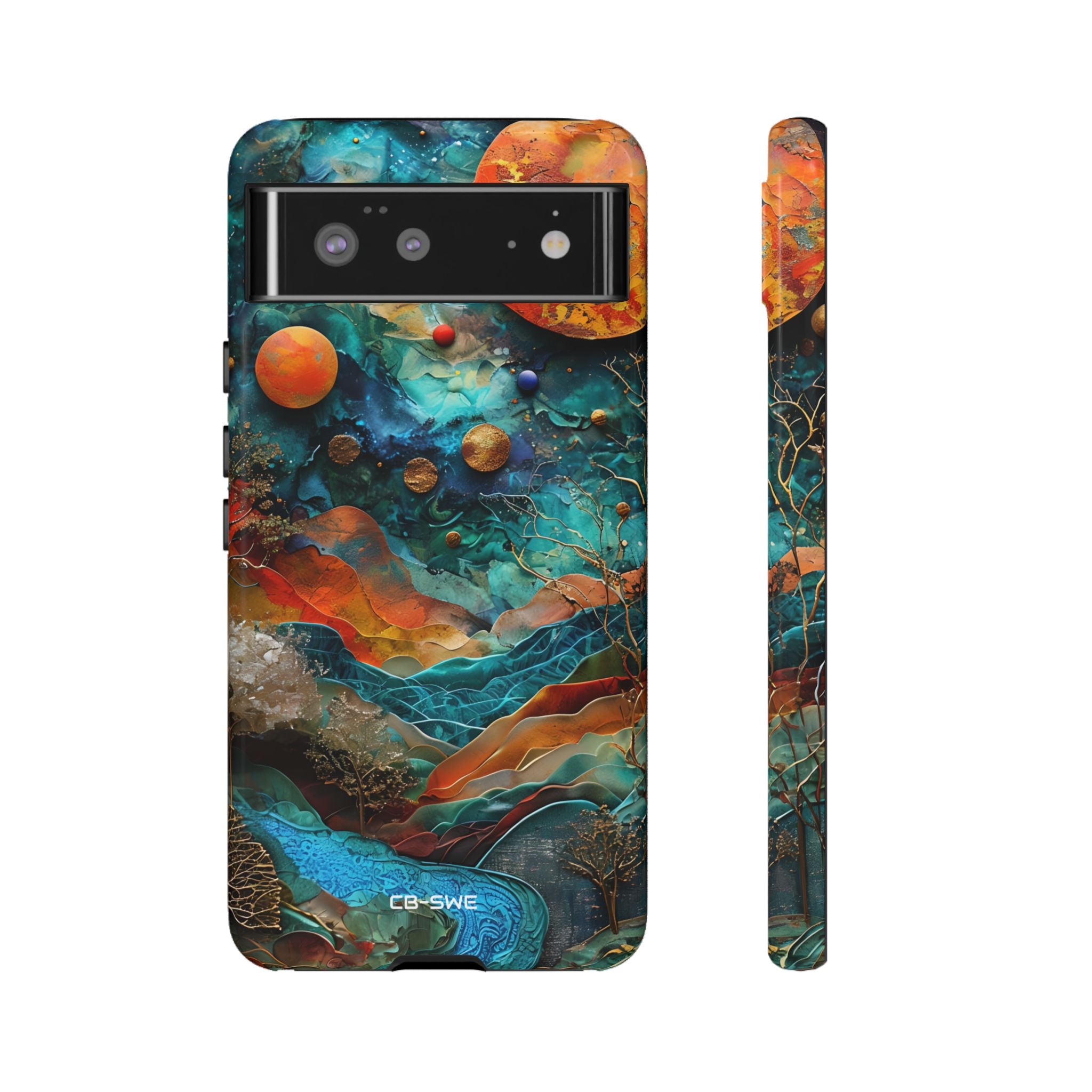 Celestial Wonders Unfold - Google Pixel Case