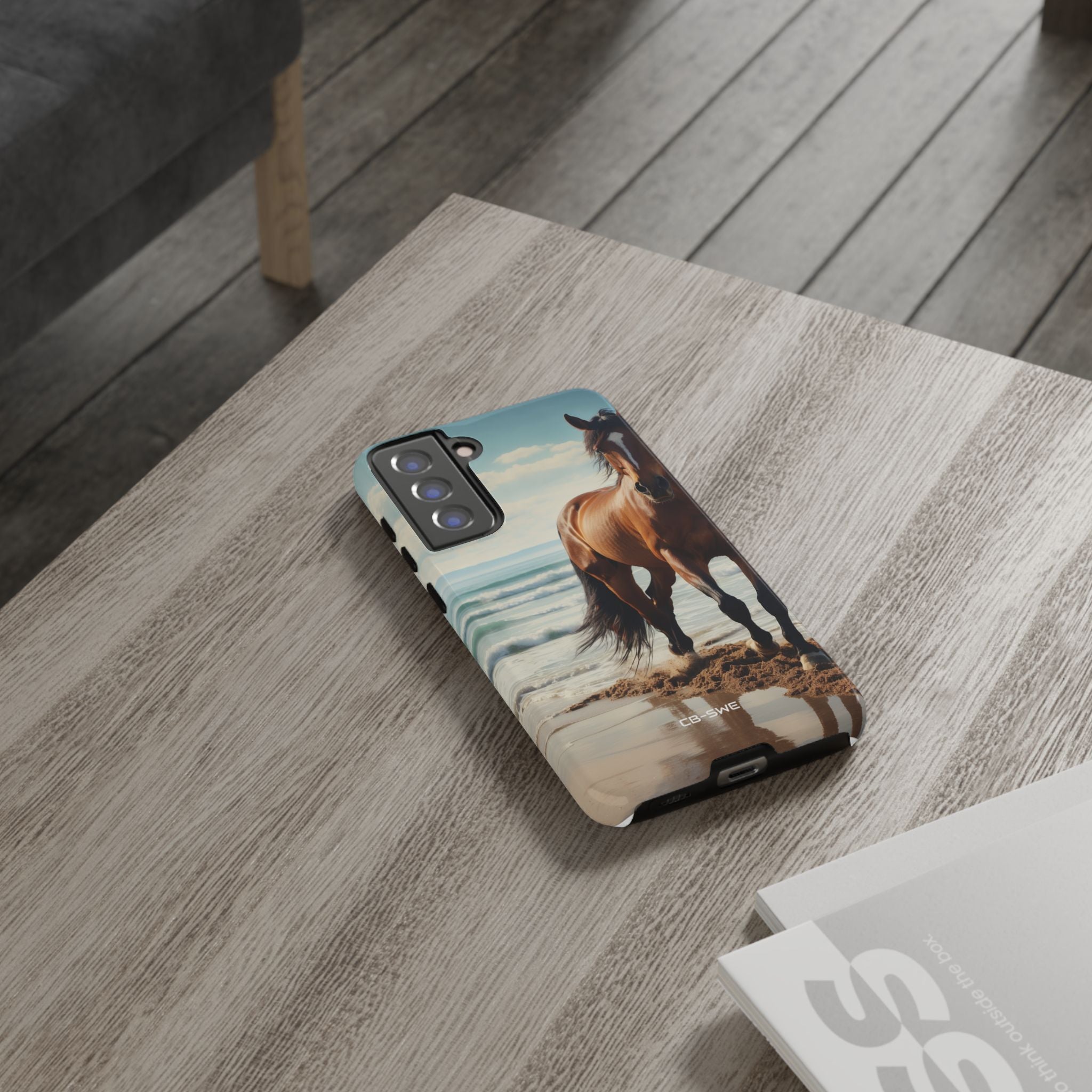 Horse Gallops Shoreline - Samsung Case