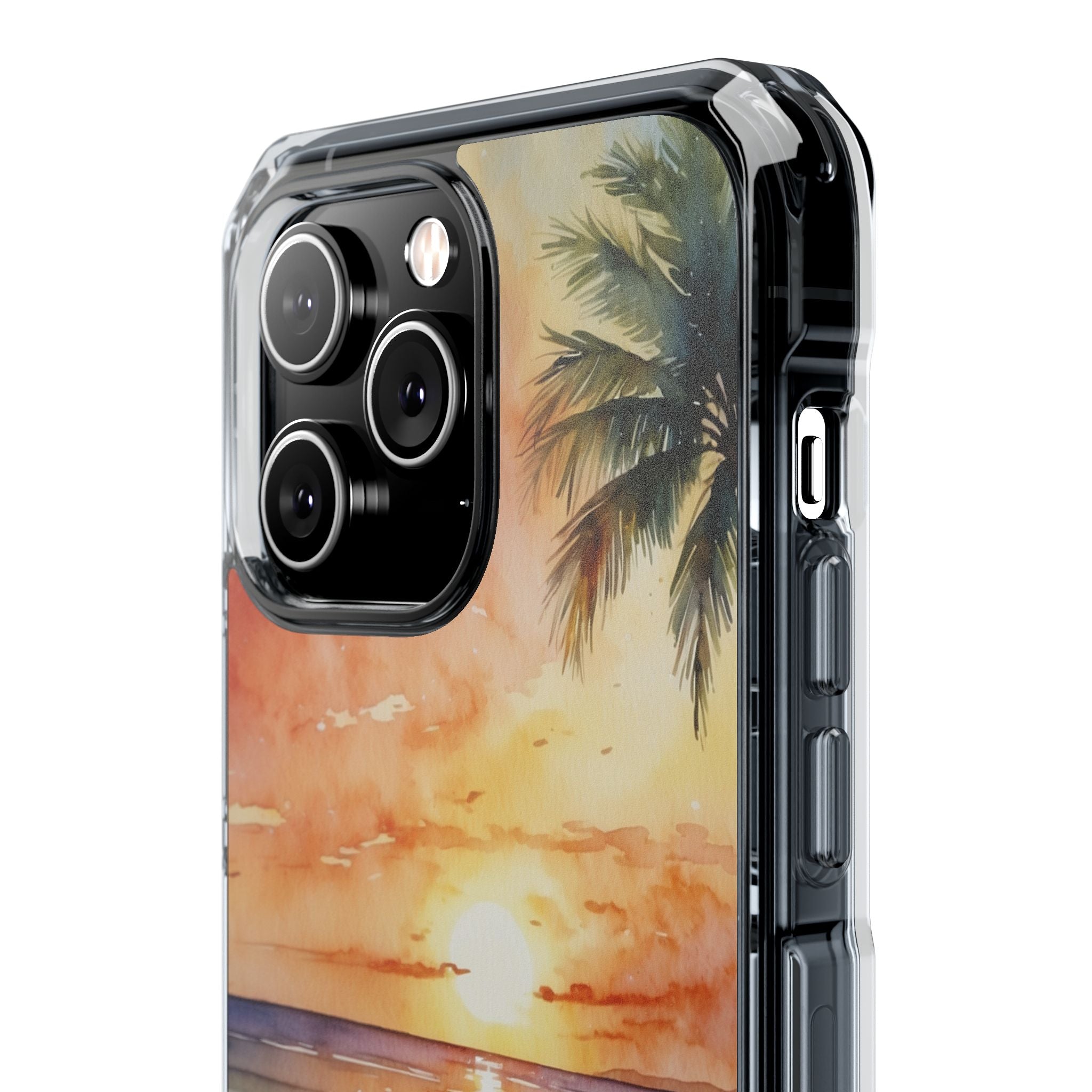 Sunset Palm iPhone 14 Pro Max Case - Impact