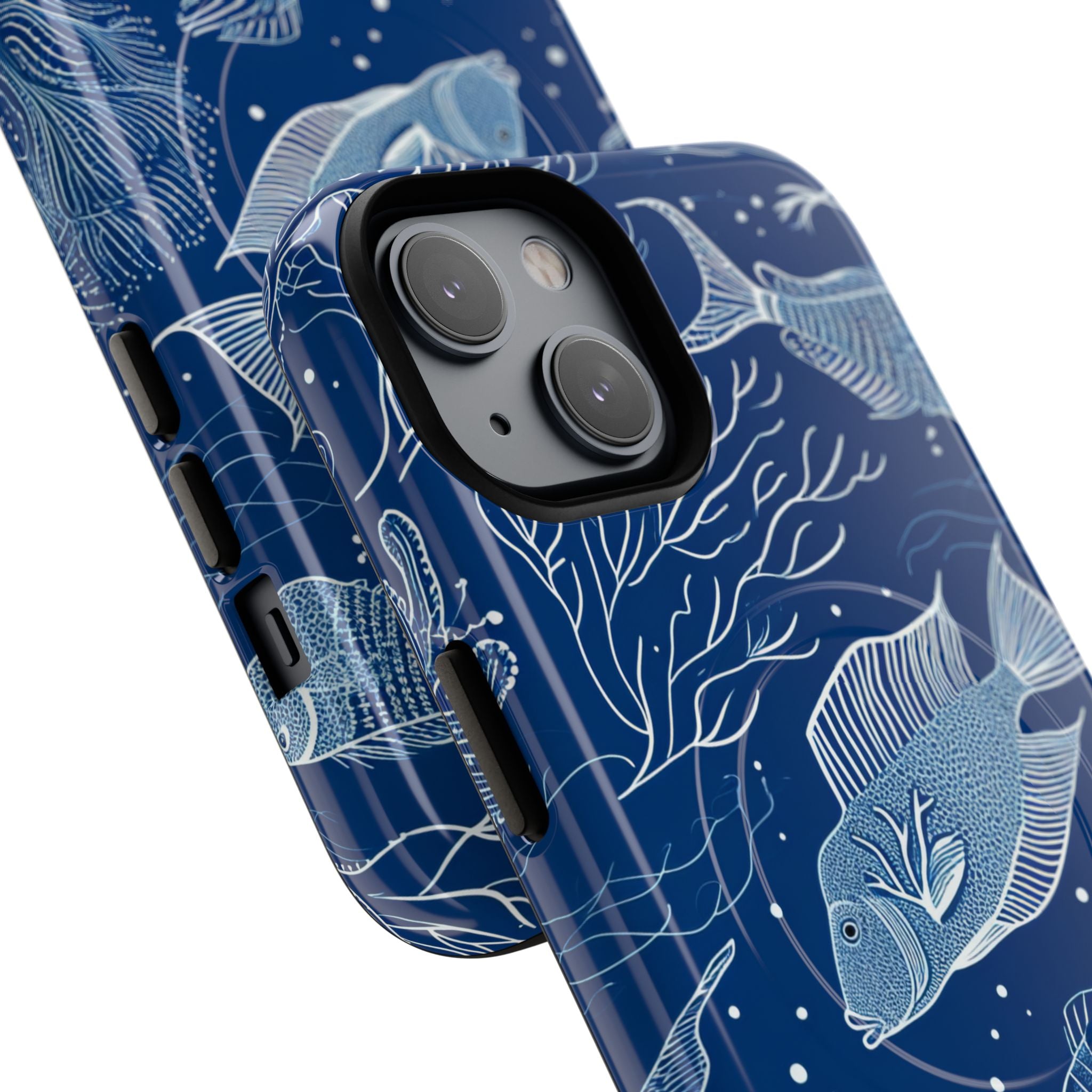 Blue Coral Garden iPhone 14 - Tough+
