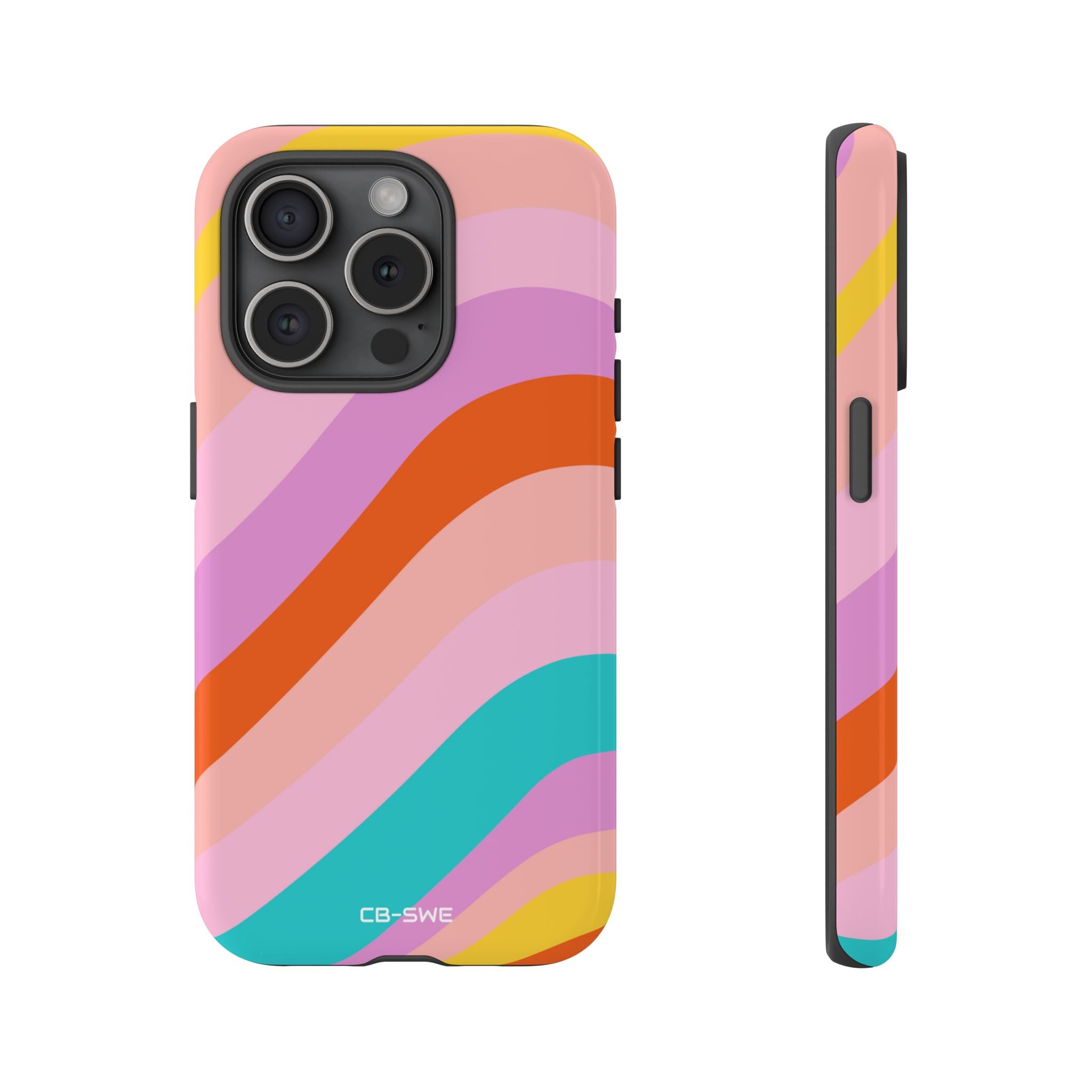 Fluid Color Waves - iPhone Case